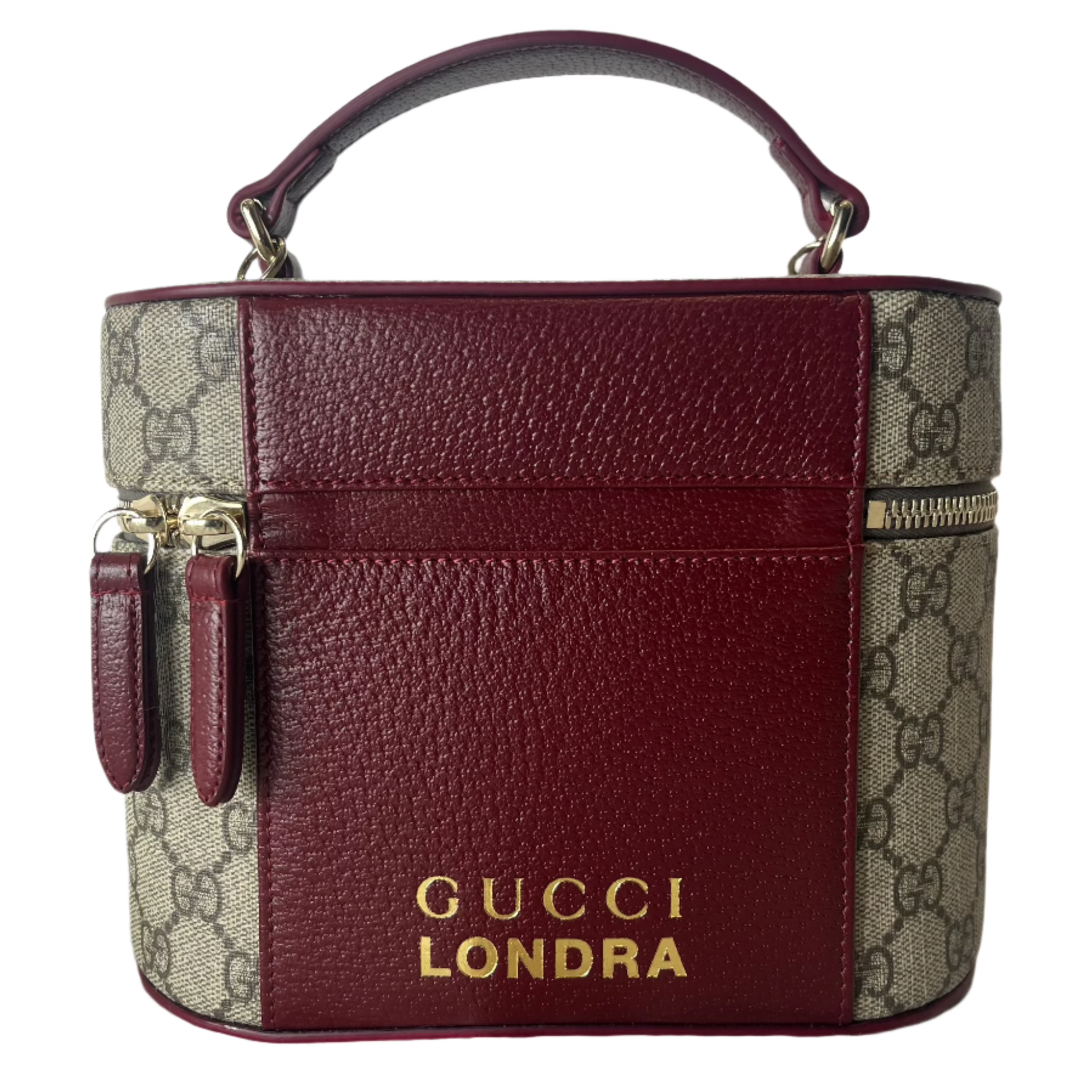 Gucci Brand New Londra GG Crossbody Strap Vanity Case