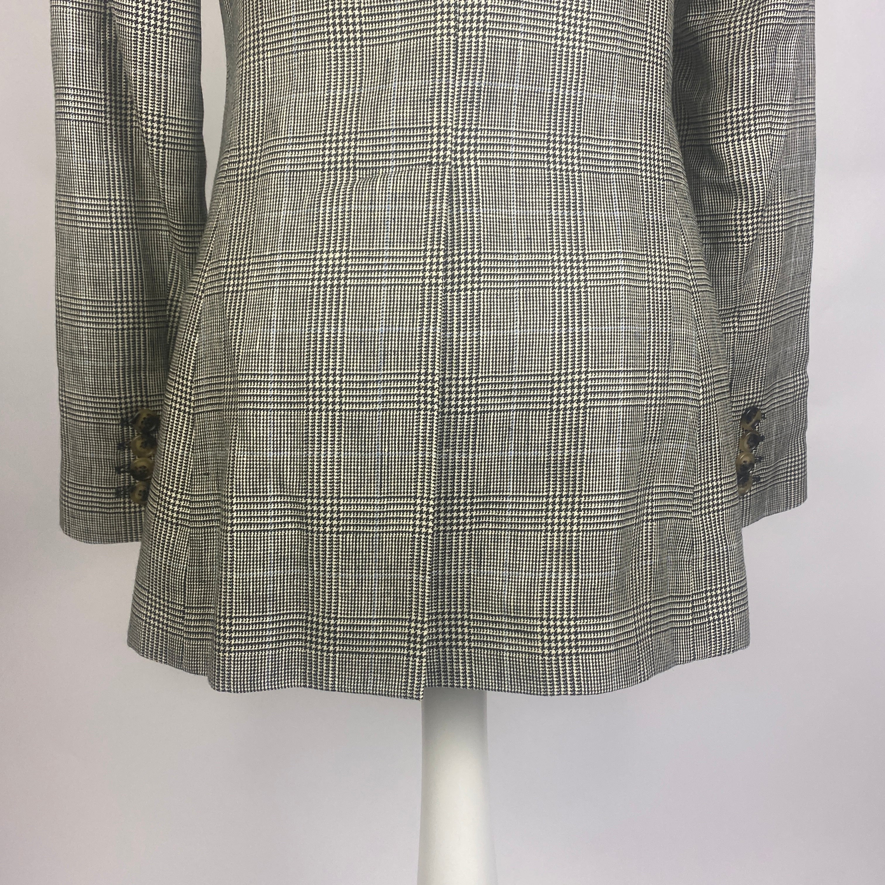 Bella Freud Sold Out £875 Monochrome Earl Jacket XS