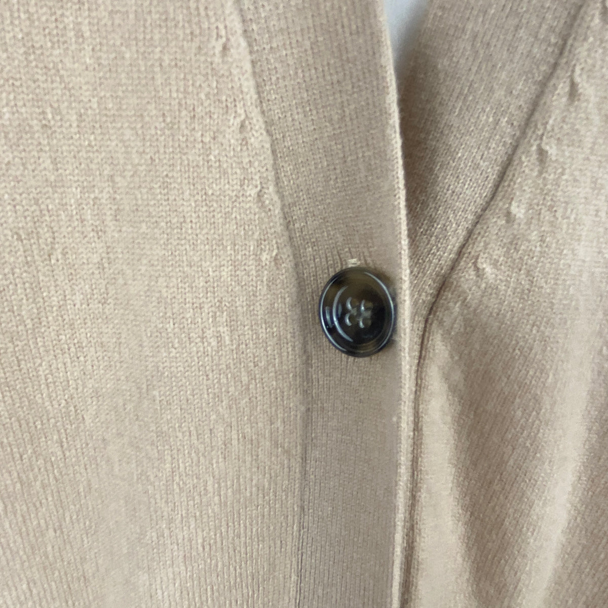 Allude £425 Beige Cashmere Cardigan S-L