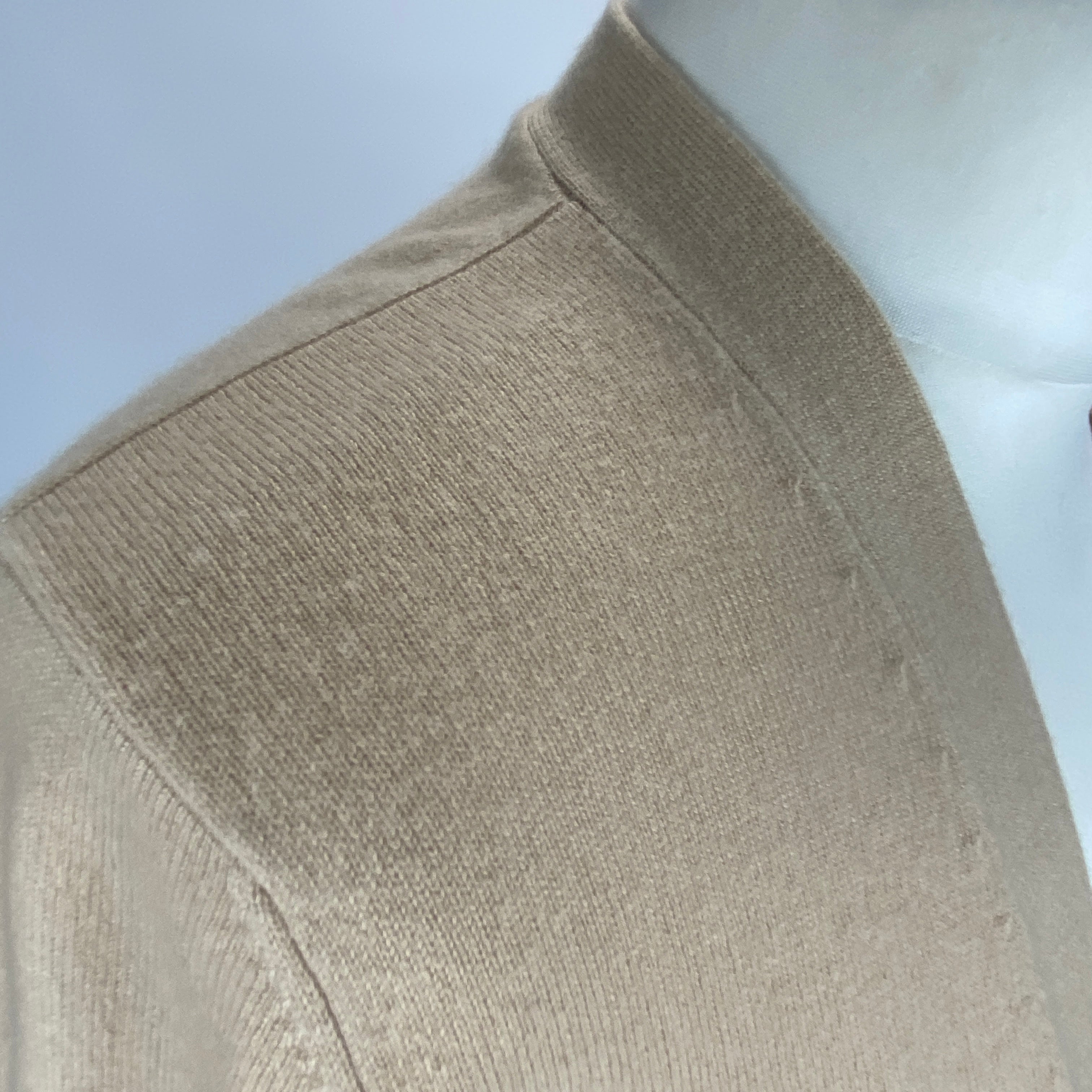 Allude £425 Beige Cashmere Cardigan S-L