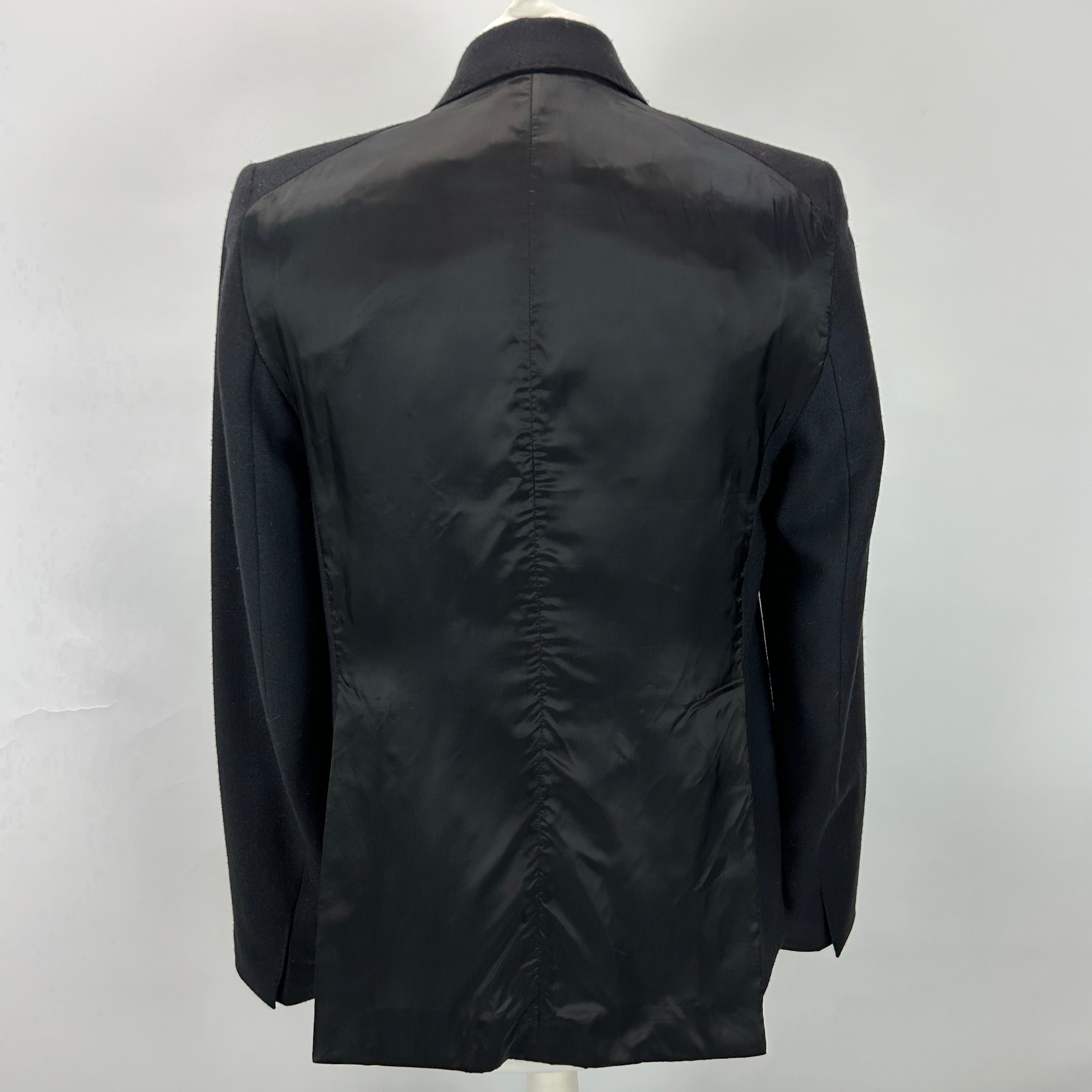 Acne Studios Black Silky Back Jacket XS/S