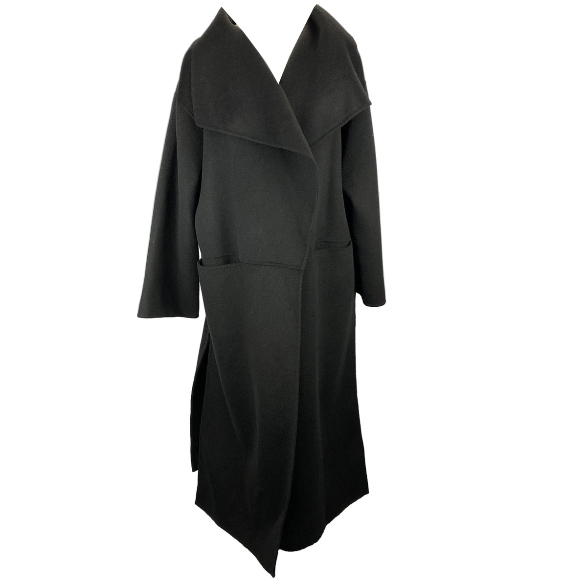 Toteme £1100 Black Signature Wool & Cashmere Coat S