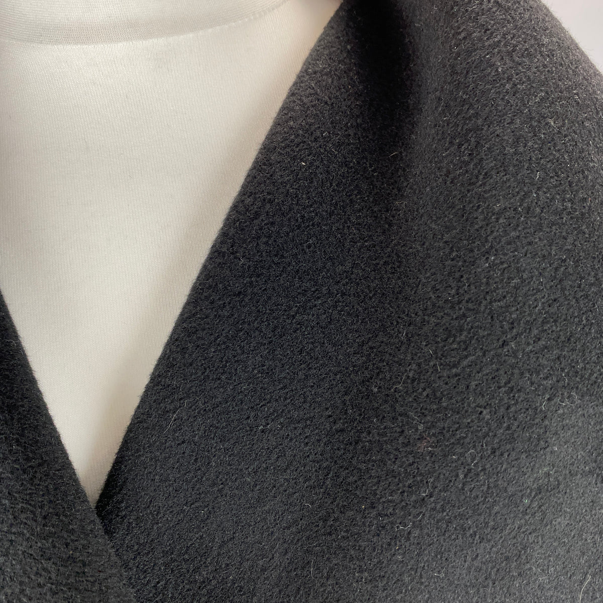 Toteme £1100 Black Signature Wool & Cashmere Coat S