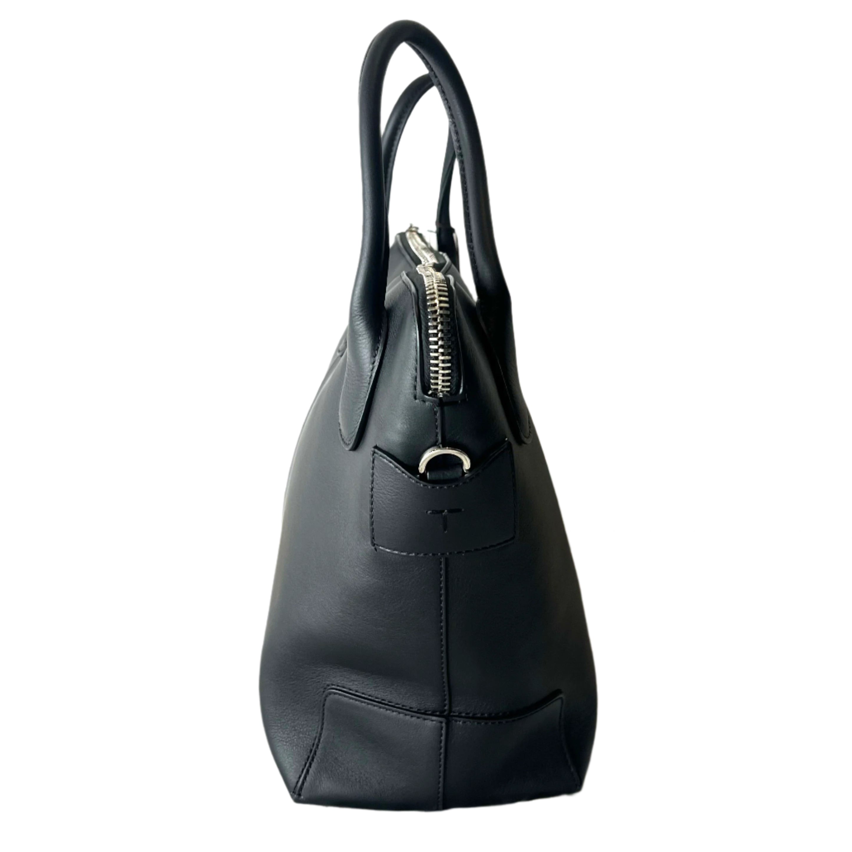 Tods Brand New £2687 Black Sacca Zip Di Tote Bag