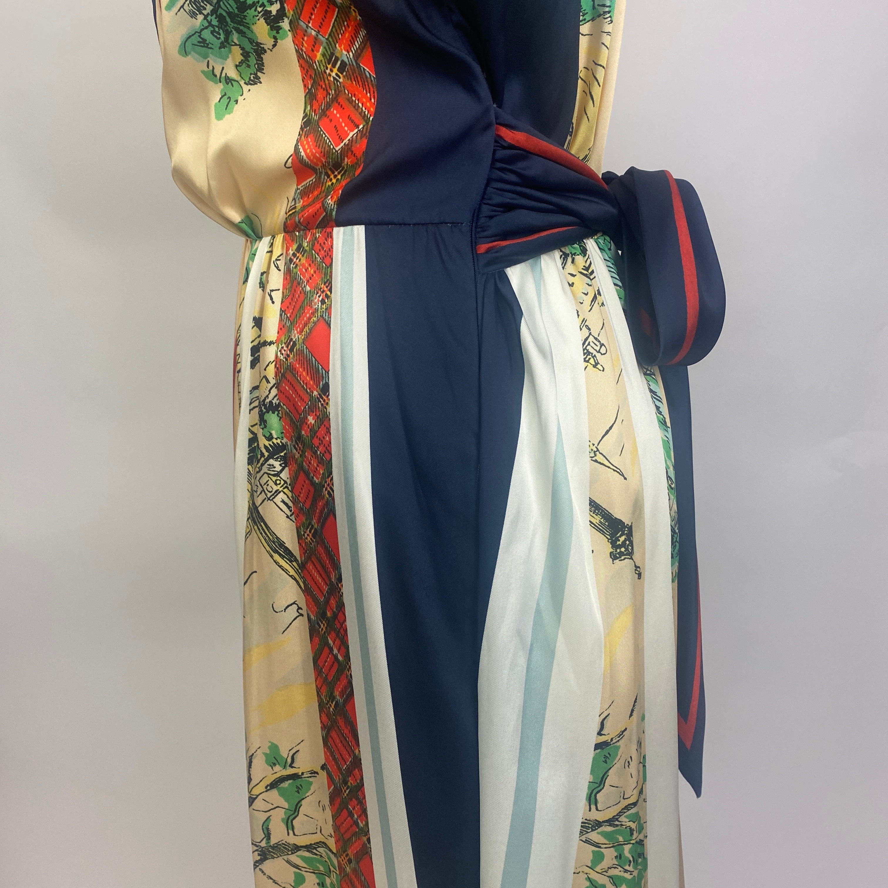 Philosophy Di Lorenzo Serafini Scarf Maxi Dress M