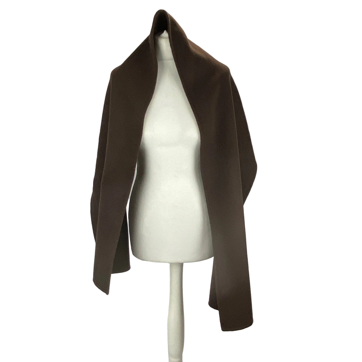Almada New £835 Chocolate Mara Double Coat S-M