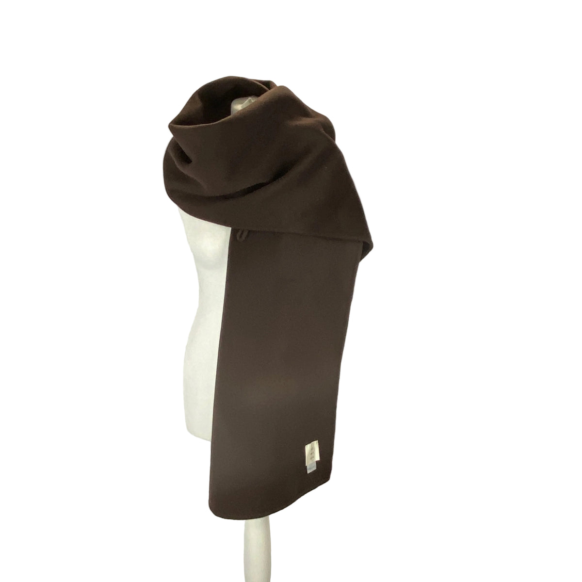 Almada New £835 Chocolate Mara Double Coat S-M