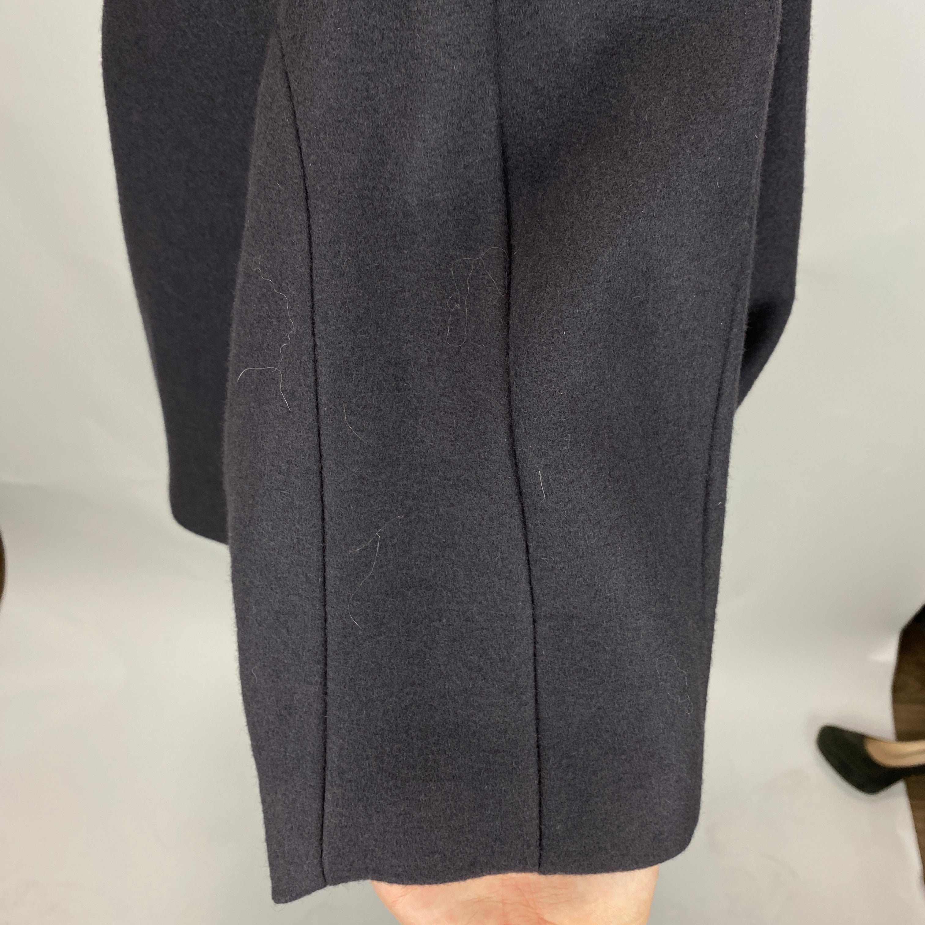 Rick Owens Smoke Grey Wool Mix Cropped Jacket S/M