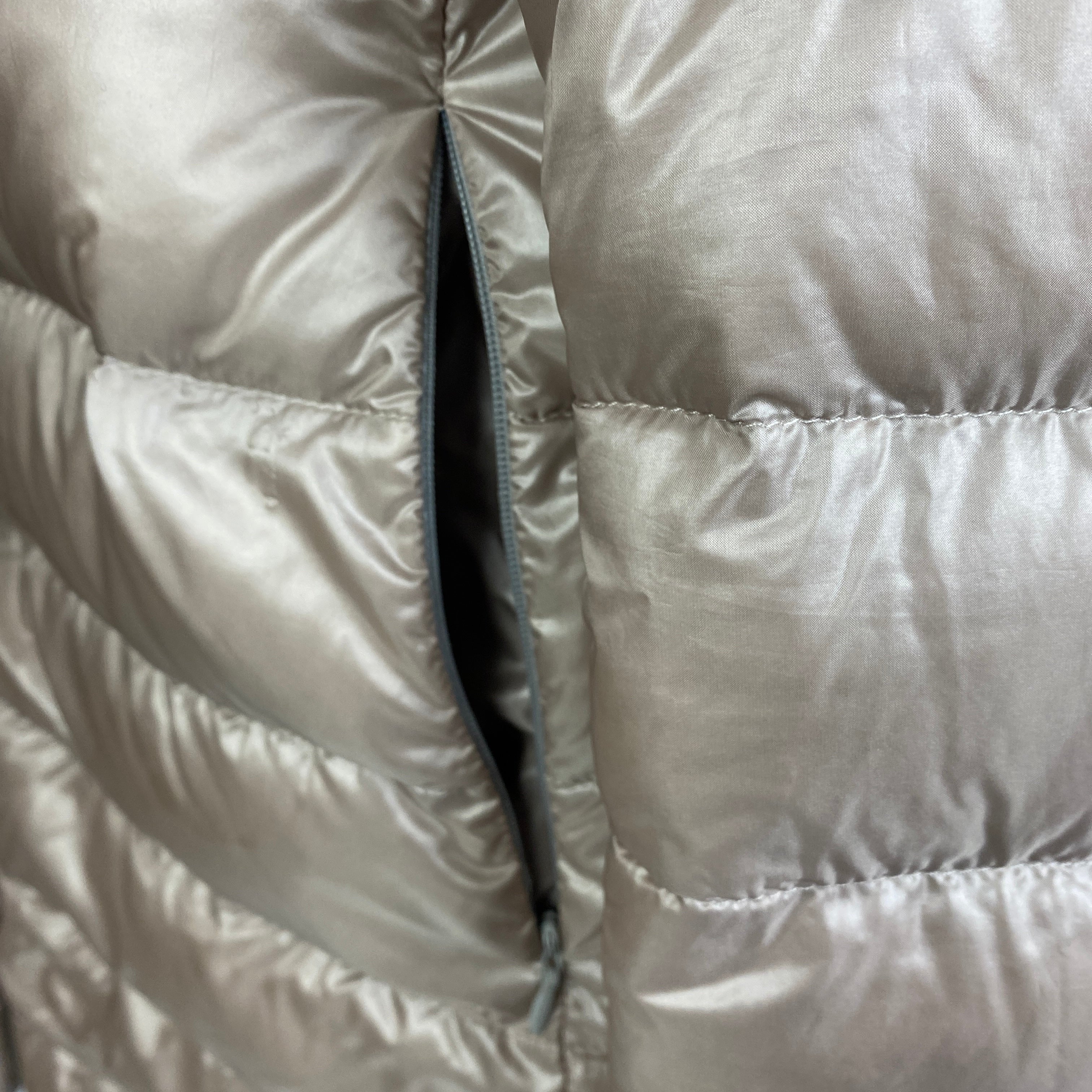Herno £595 Oyster Padded Down Jacket XS