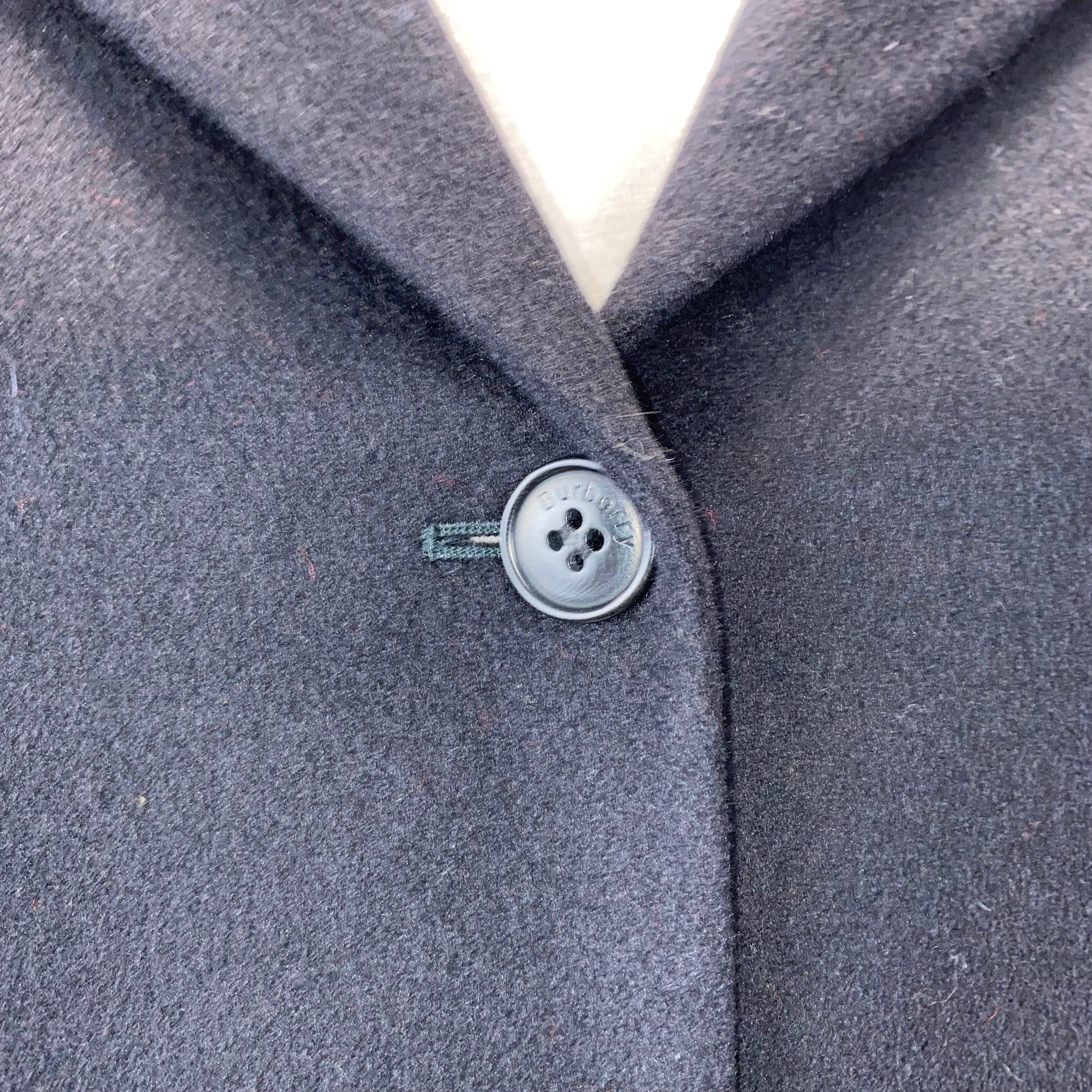 Burberry Black Wool Blazer Jacket M