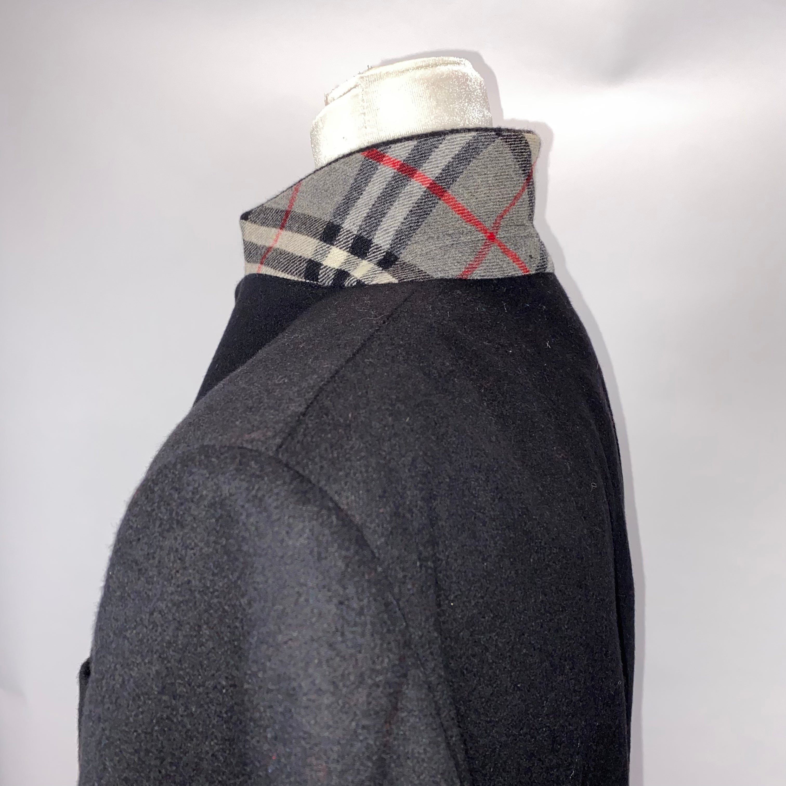 Burberry Black Wool Blazer Jacket M