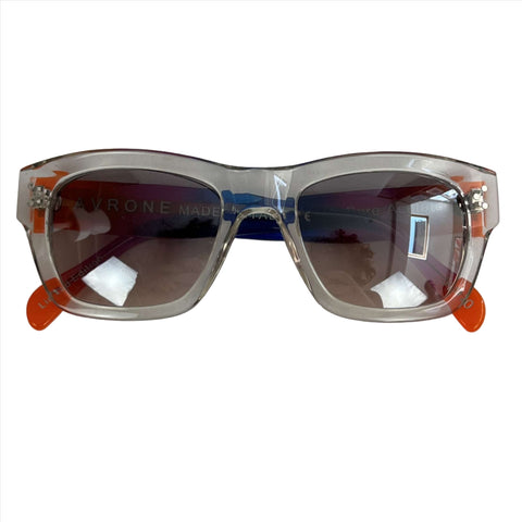 Avrone £288 Clear & Orange Ombre Sunglasses