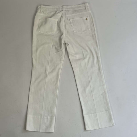 Loro Piana White Crop Jeans S