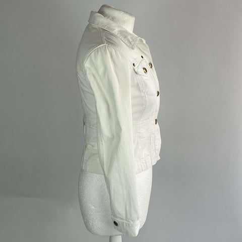 Valentino White Denim Jacket XXS