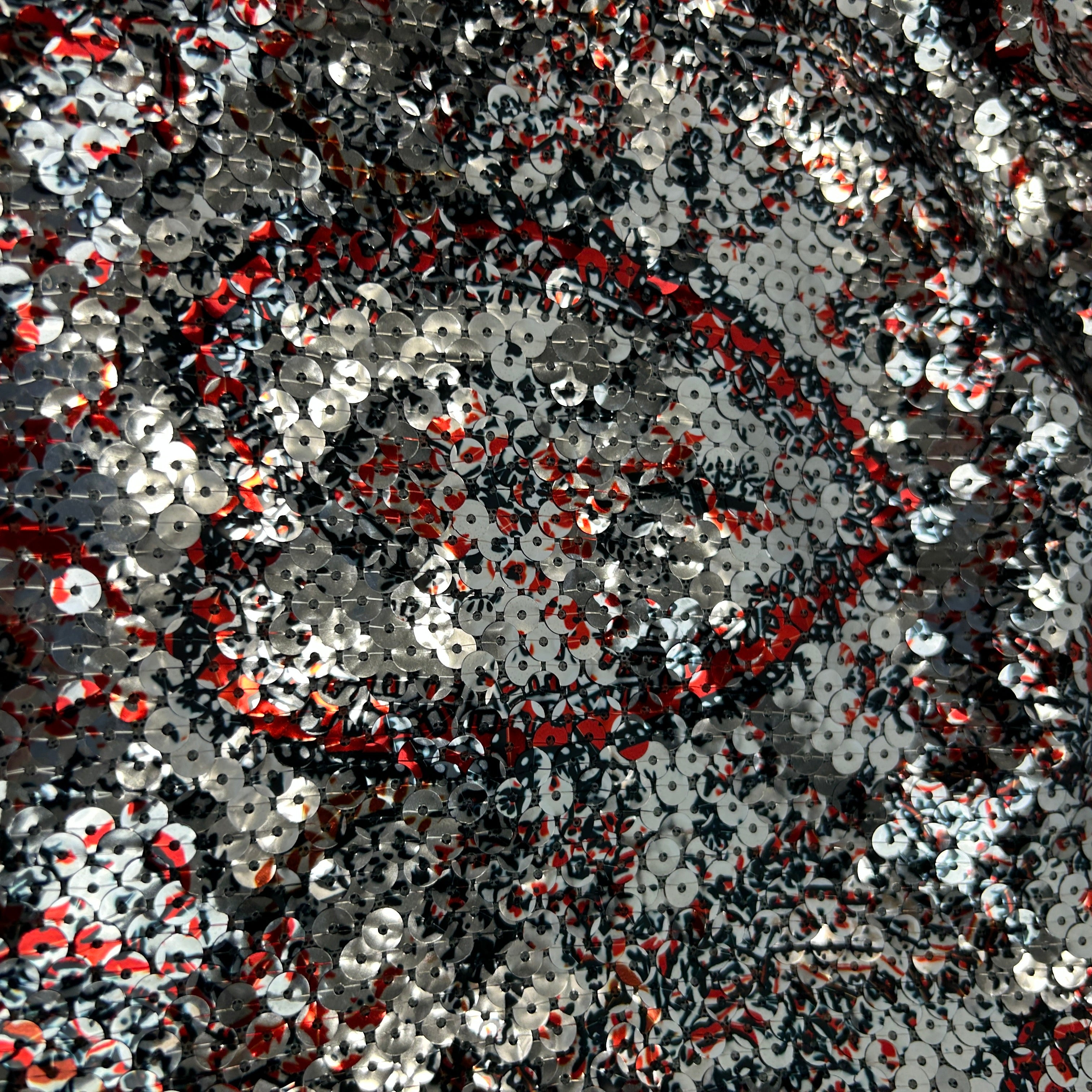 Isabel Marant Silver Sequin Superstretch One Shoulder Top S