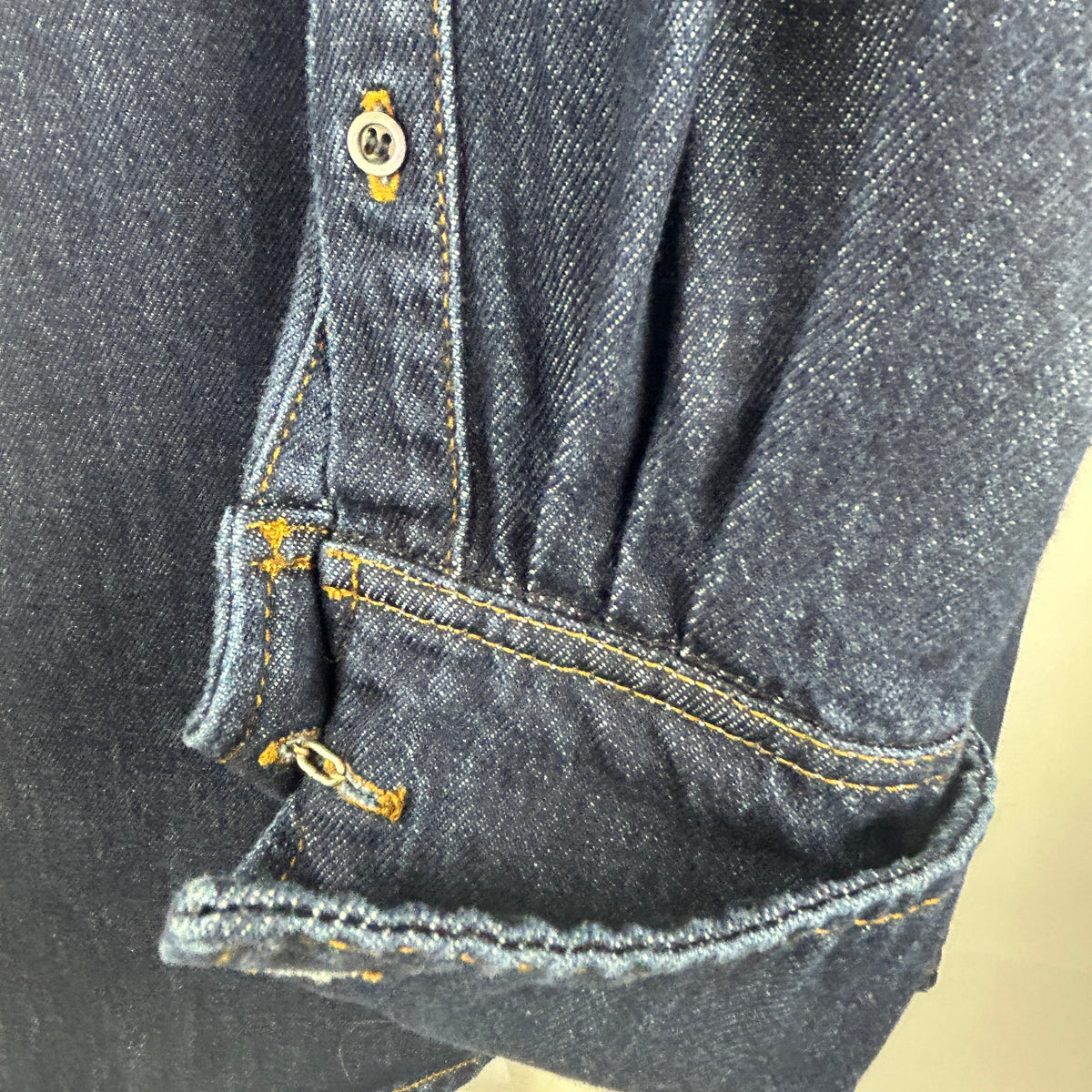 Dries Van Noten Dark Denim Shirtdress L