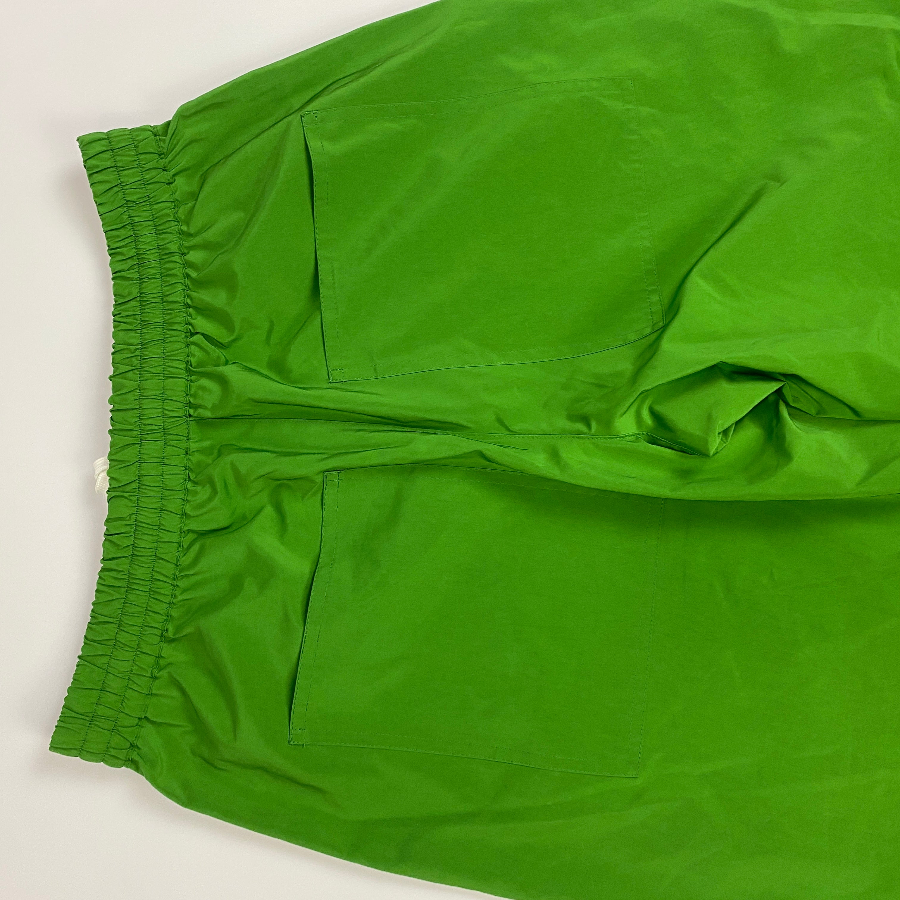 Tibi New £735 Emerald Poppered Nylon Track Pants XS