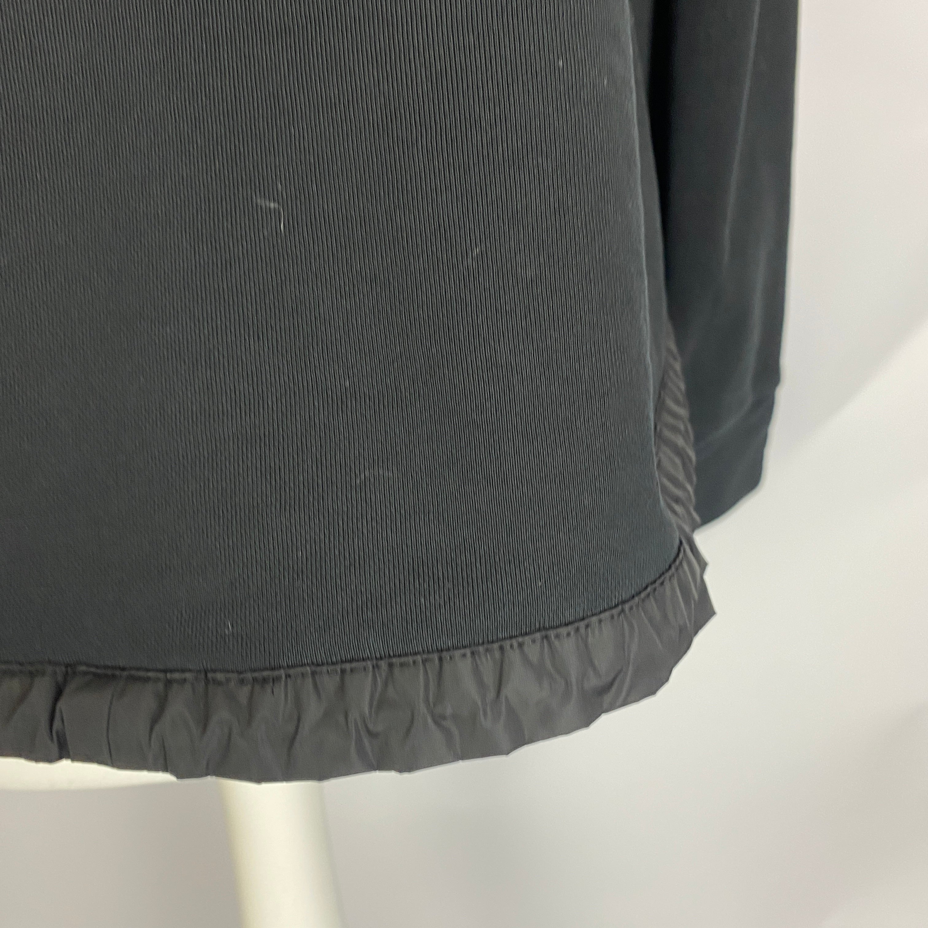 Moncler Black Lightweight Duvet Maglia Jacket M