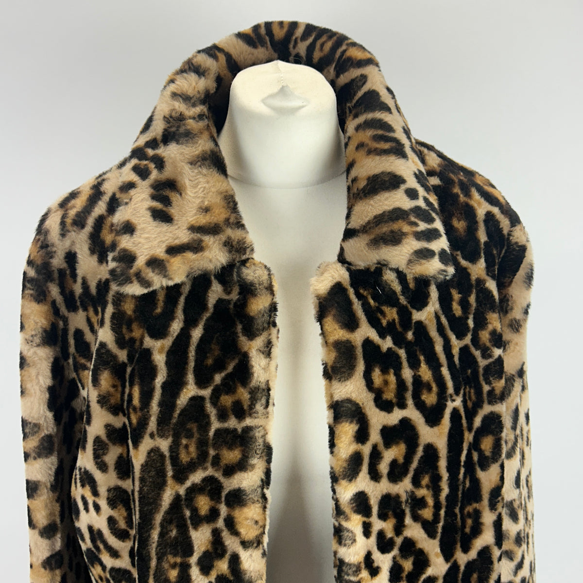 Nili Lotan New £4150 Leopardprint Shearling Coat L
