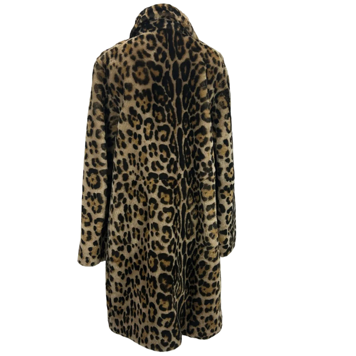 Nili Lotan New £4150 Leopardprint Shearling Coat L