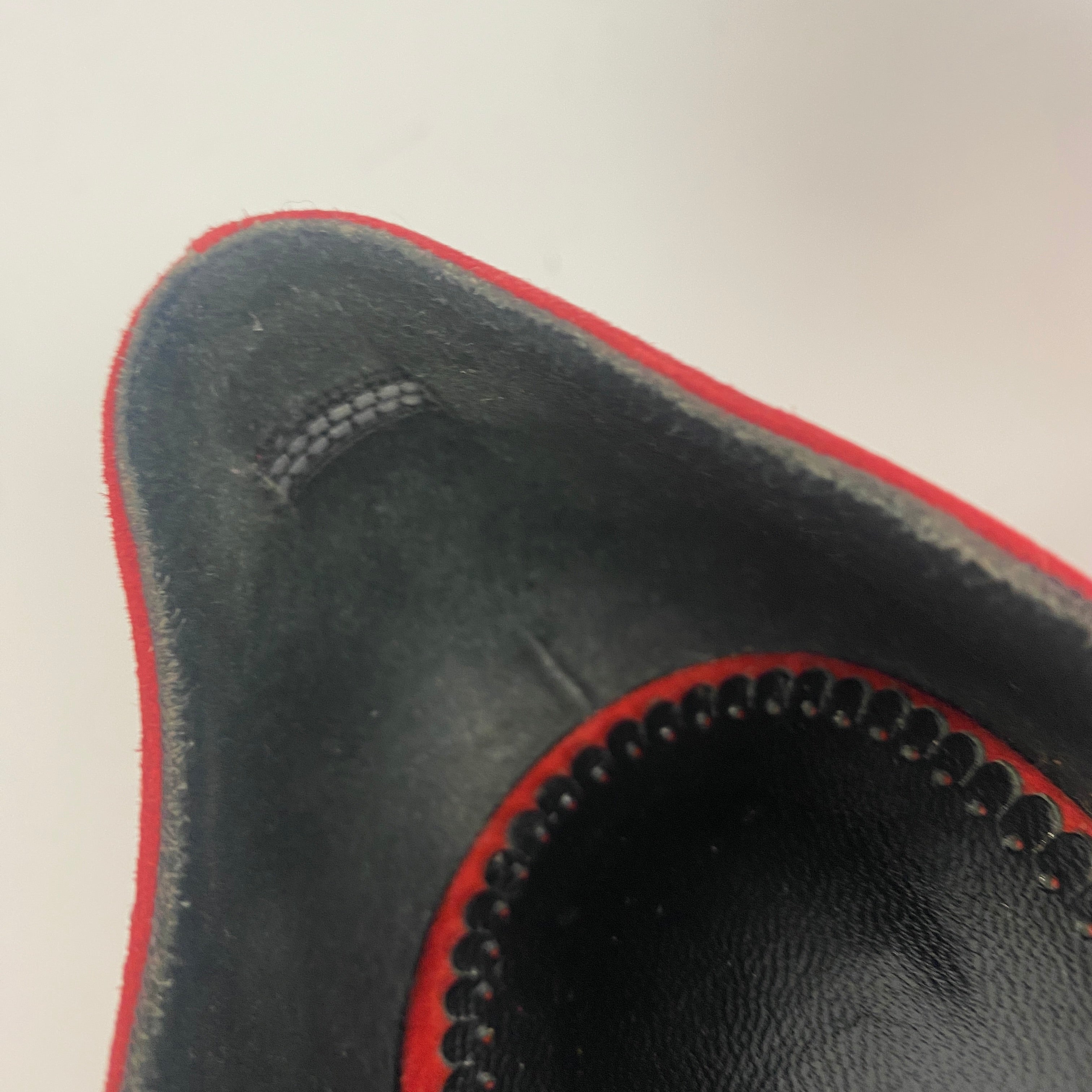 Manolo Blahnik Ruby & Black D'Orsay Heels 39