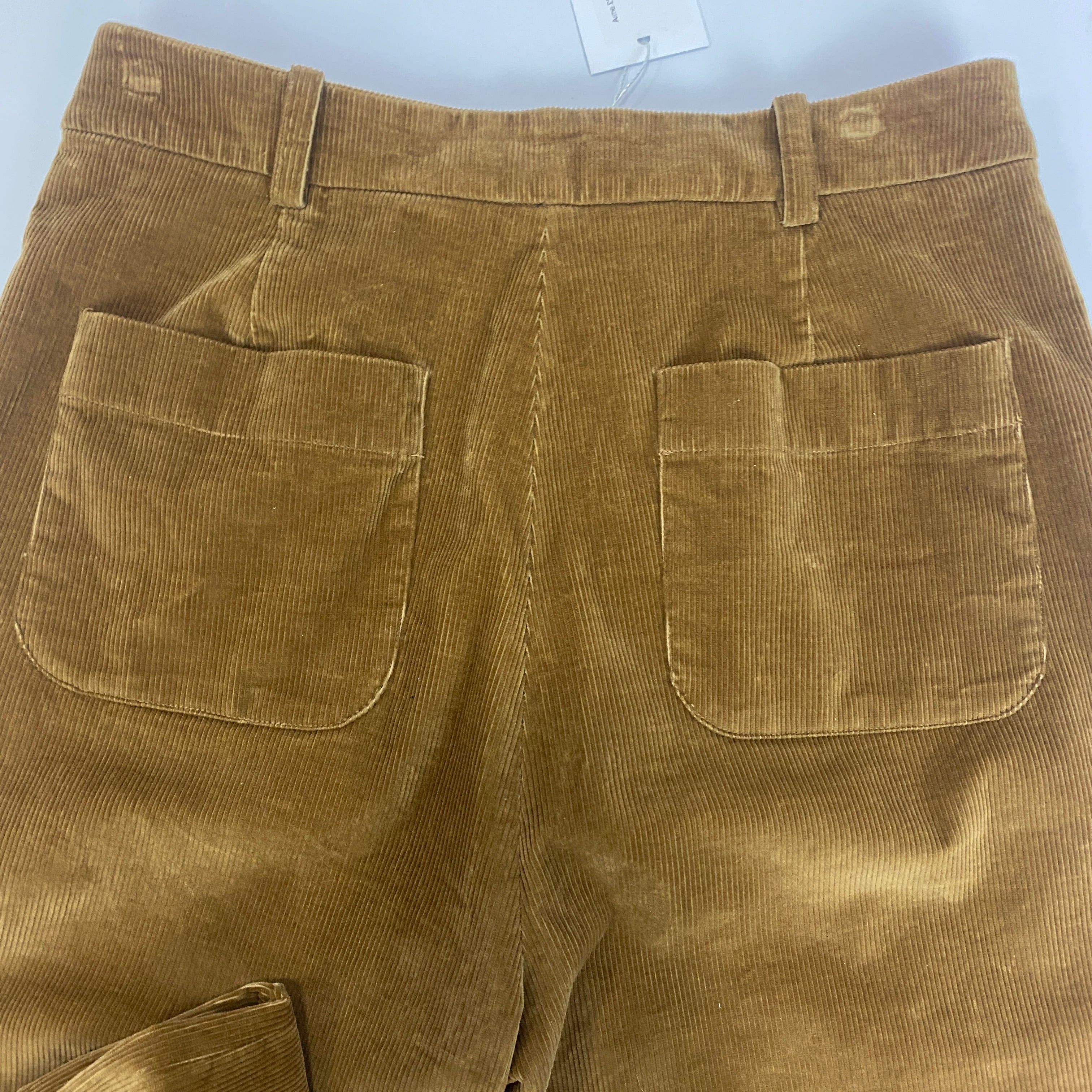 Aime £565 Butterscotch Corduroy Flint Trousers S