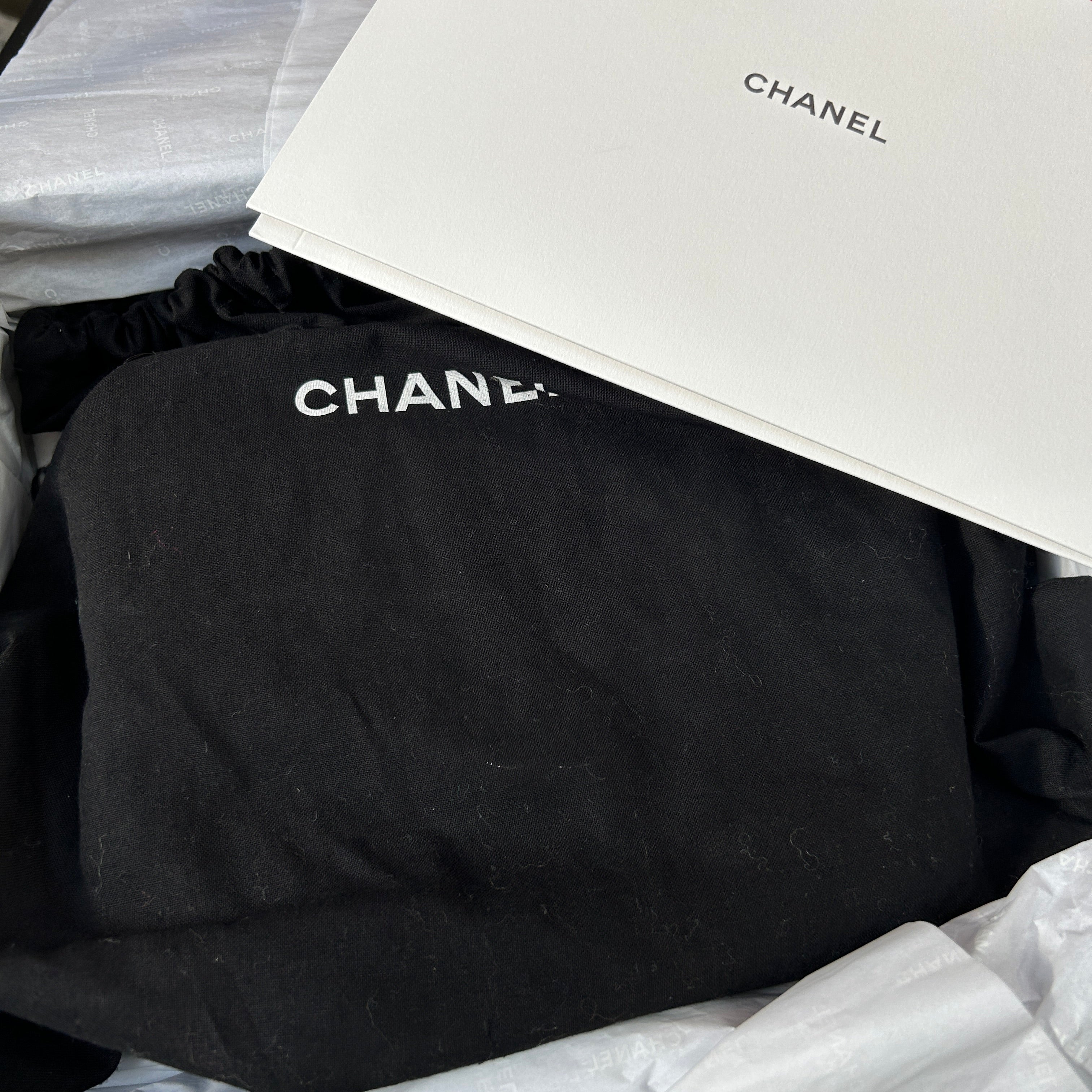 Chanel New Black Quilted Small Daily Carry Messenger Bag