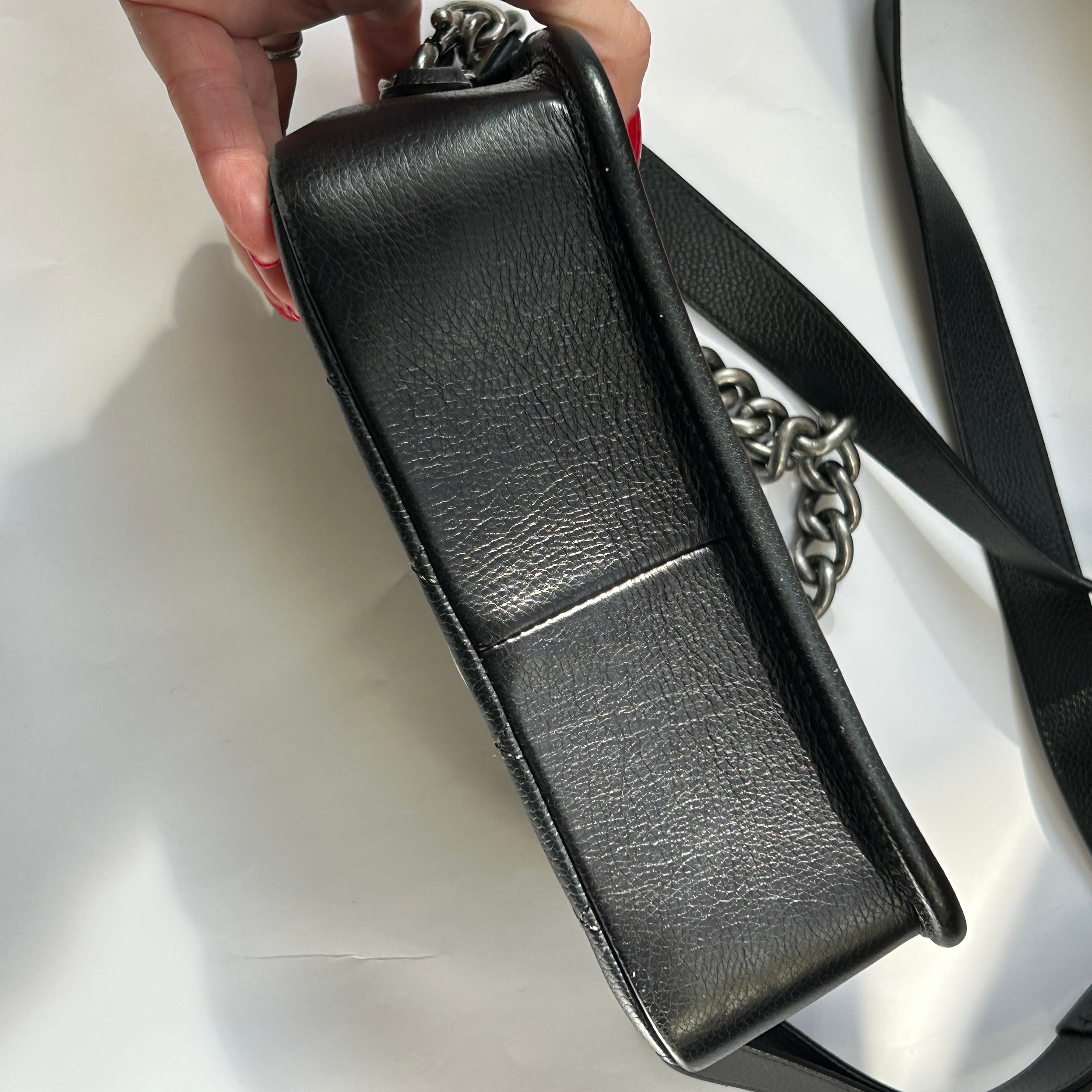 Chanel New Black Quilted Small Daily Carry Messenger Bag