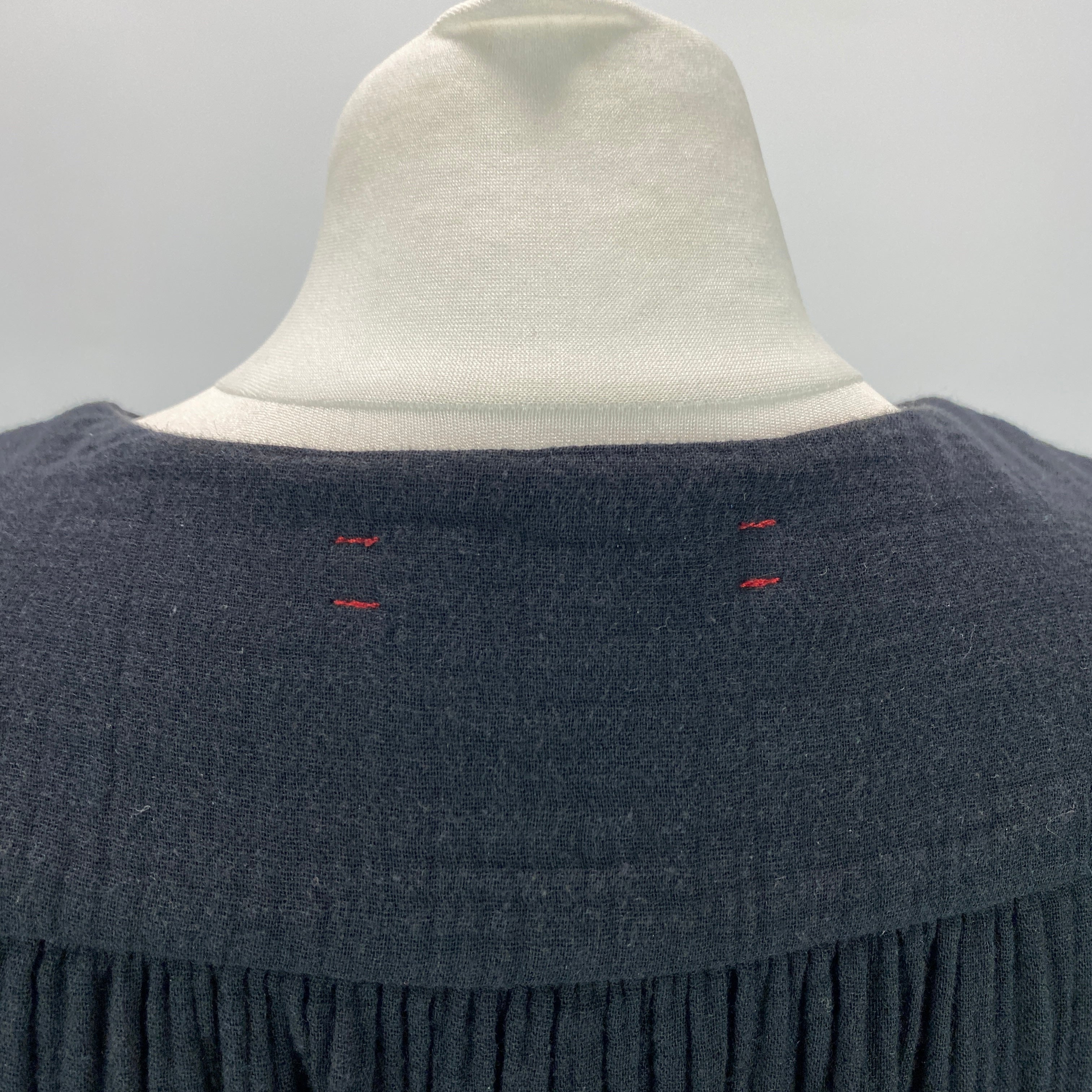 Xirena £312 Black Cheesecloth Tiered Maxi Dress M