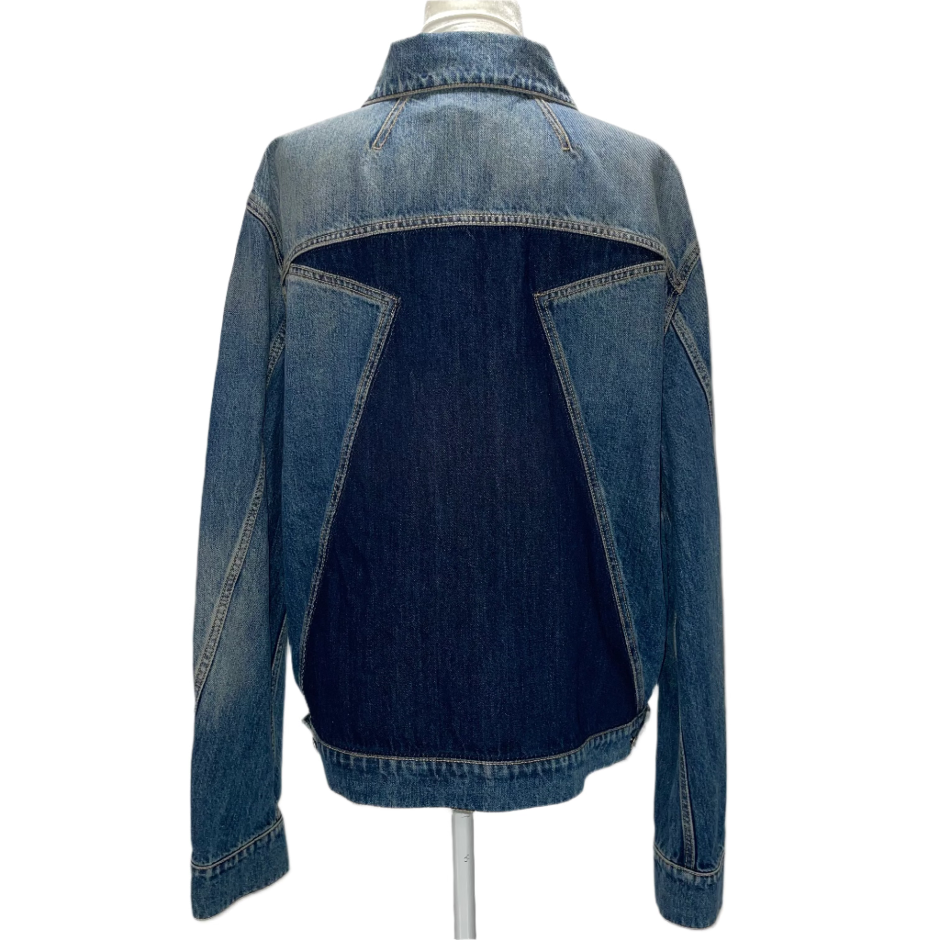 Alexander McQueen New £1250 Twisted Denim Jacket L/XL/XXL