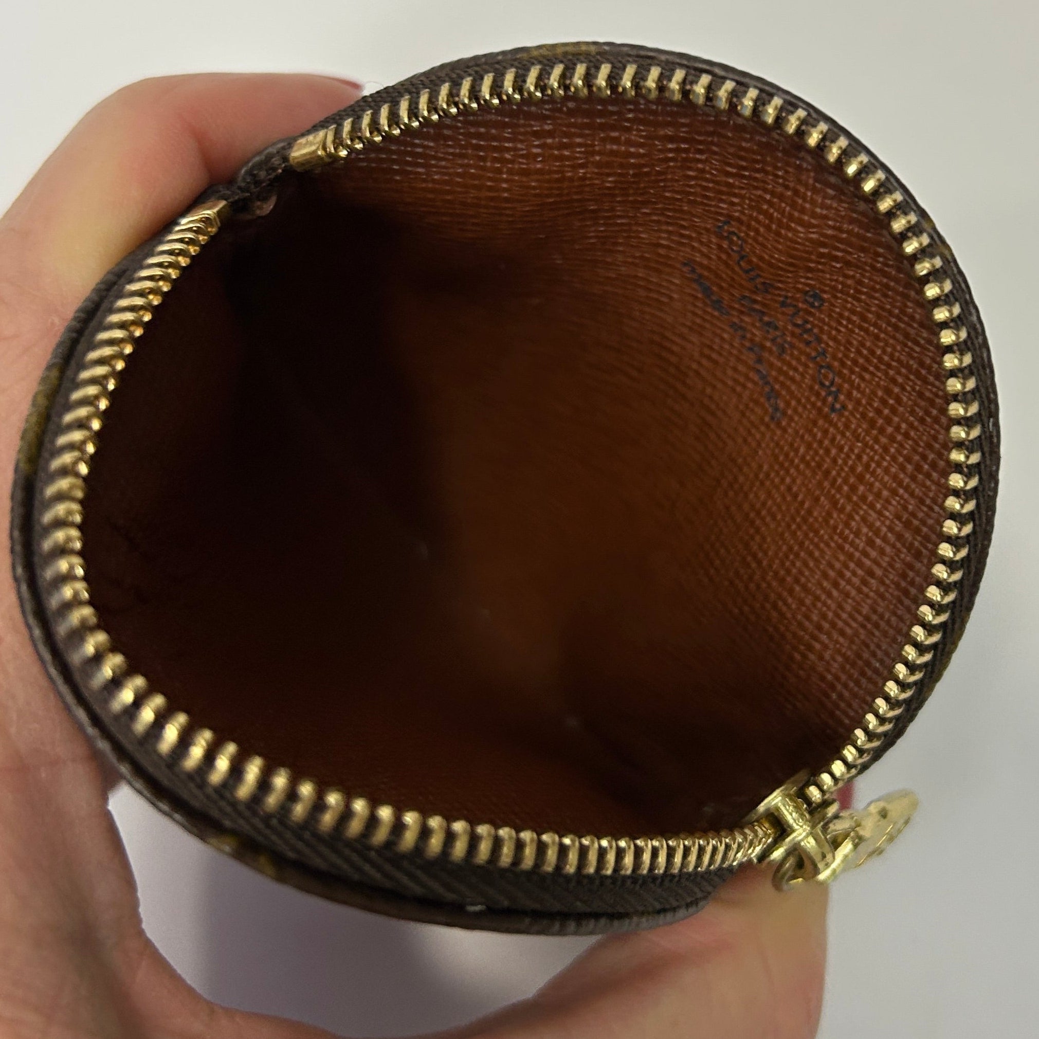 Louis Vuitton Monogram Canvas Round Coin Purse