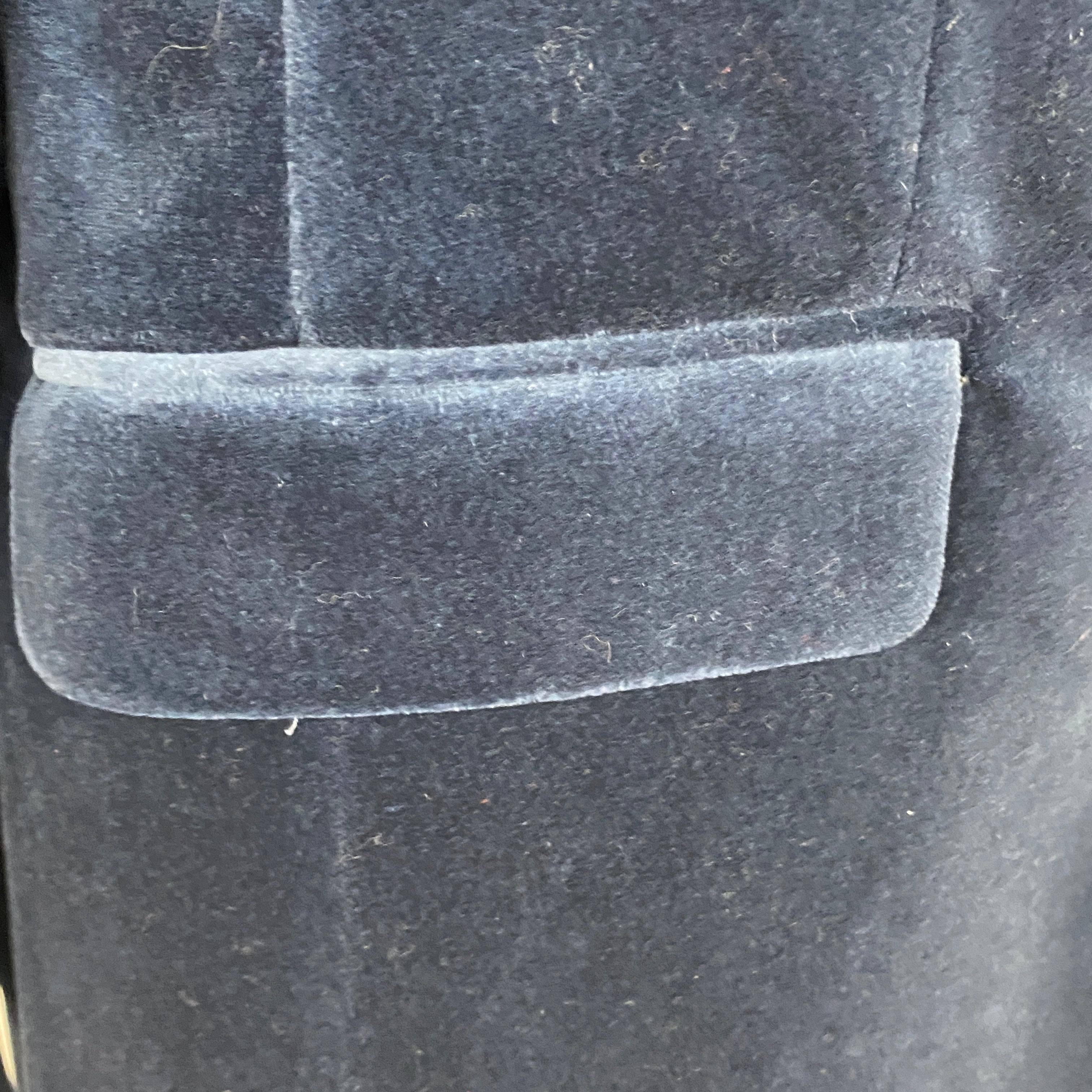 Zimmermann New £1300 Navy Velvet Glassy Blazer M