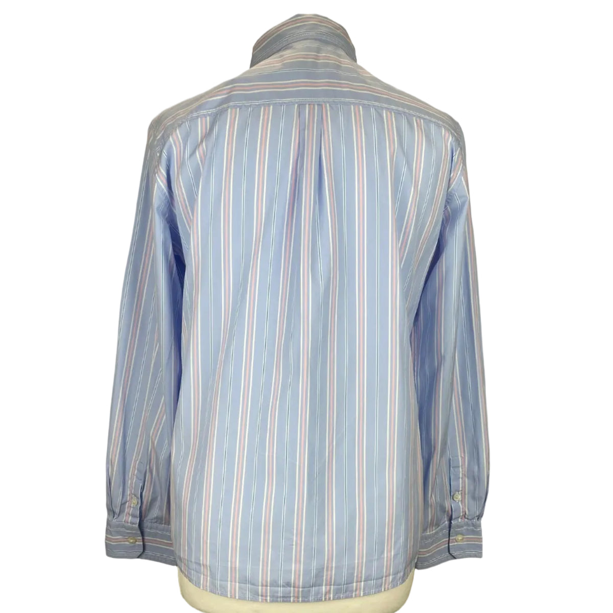 Weekend Max Mara Sky Blue Pinstripe Cotton Shirt S