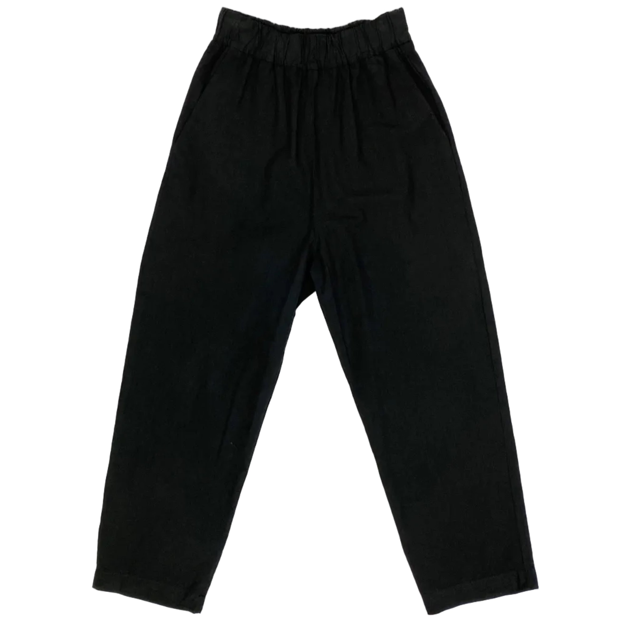 Barena £275 Charcoal Cotton Pull-On Pants XS