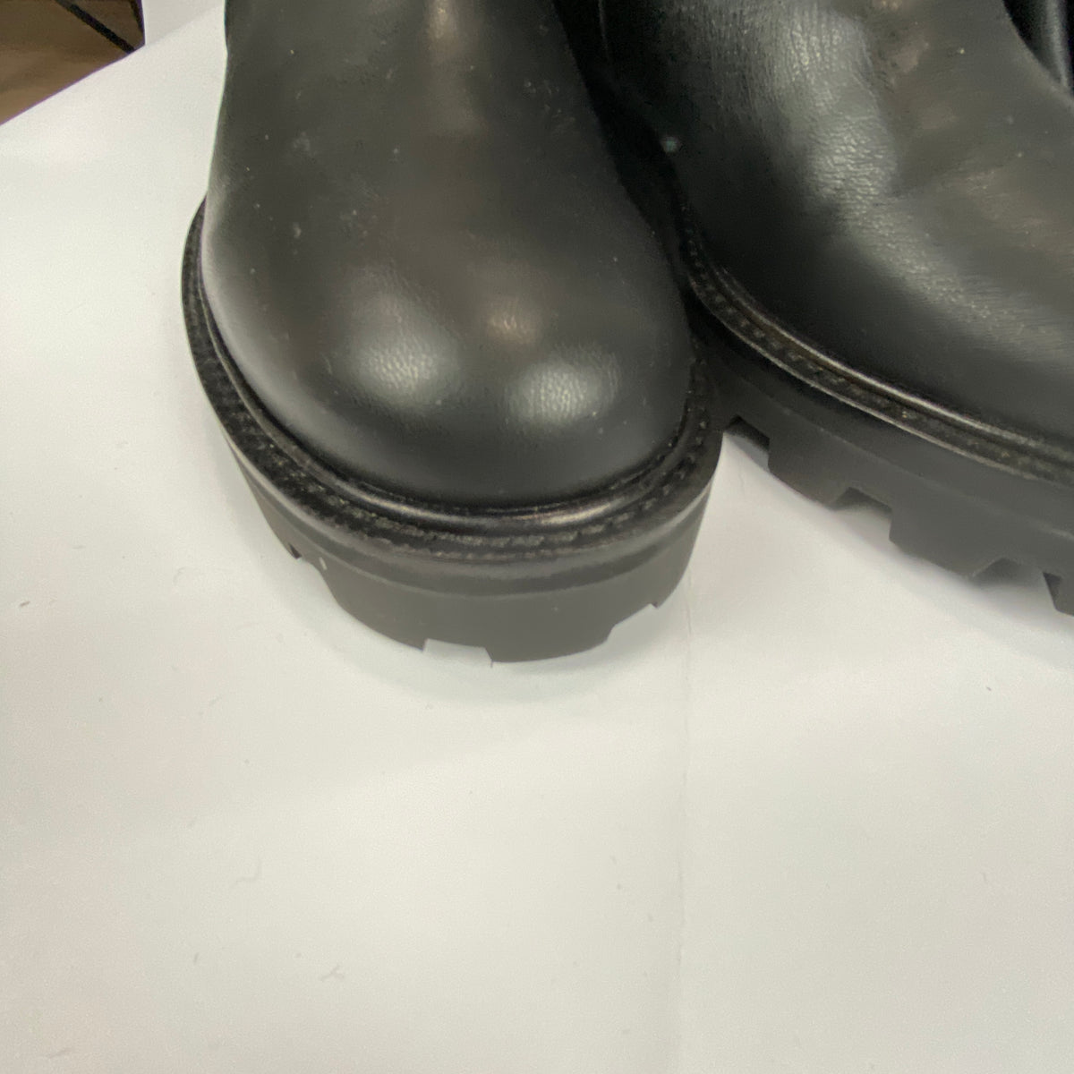 Jimmy Choo New £1050 Black Over The Knee Biker II Boots 39