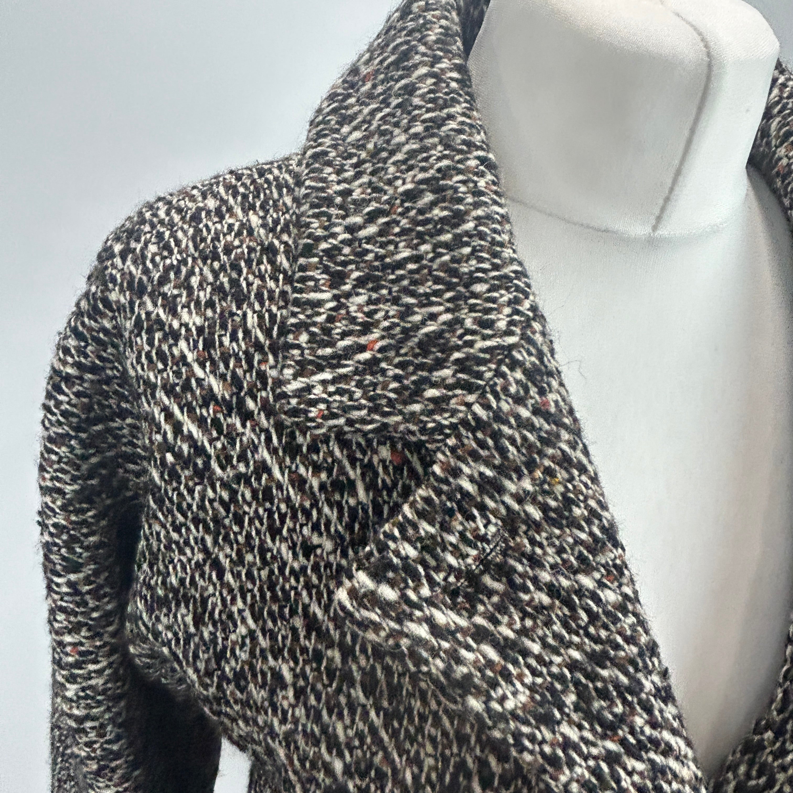 Celine New Monochrome Wool & Mohair Jacket S