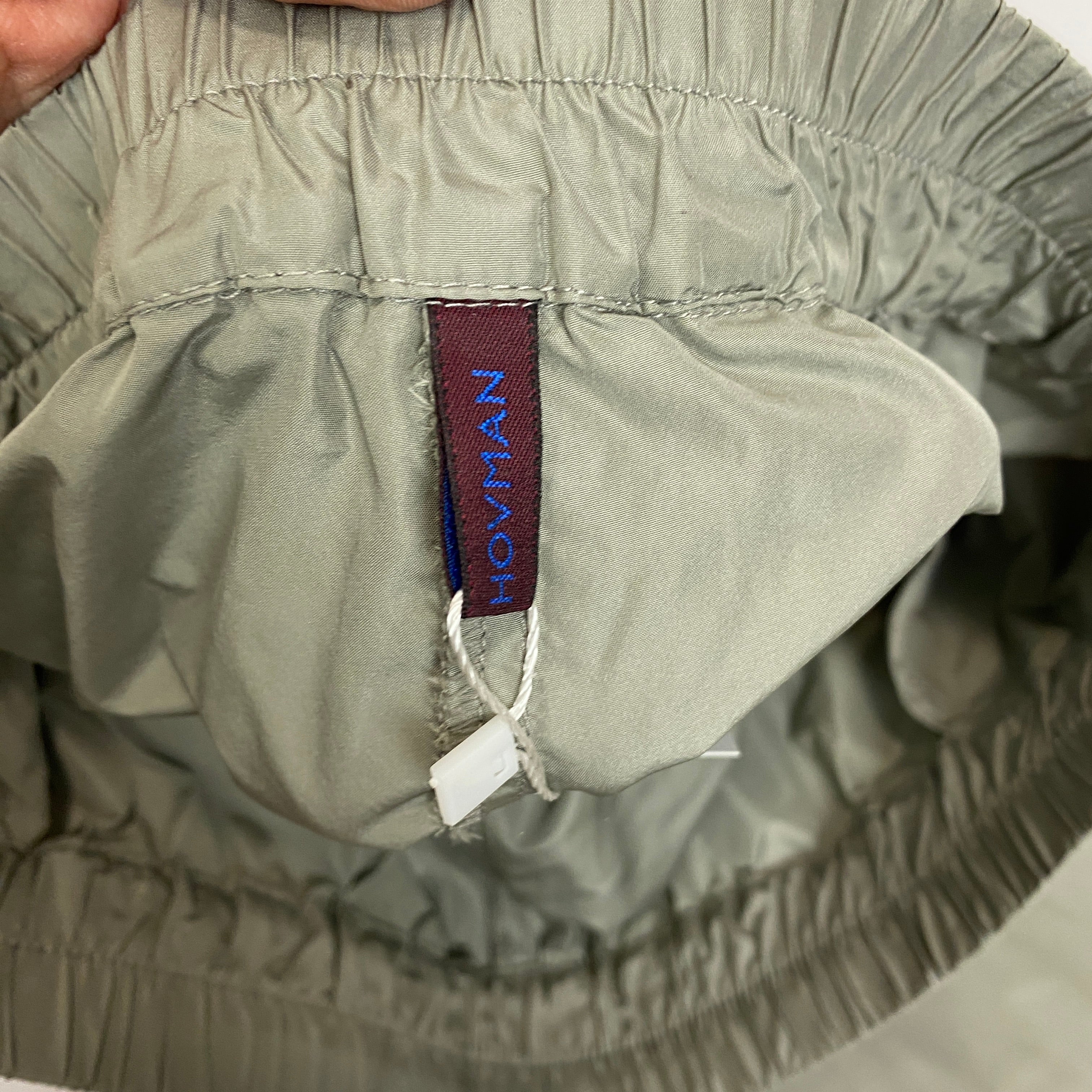 Katharina Hovman £350 Pearl Grey Taffeta Pants XS