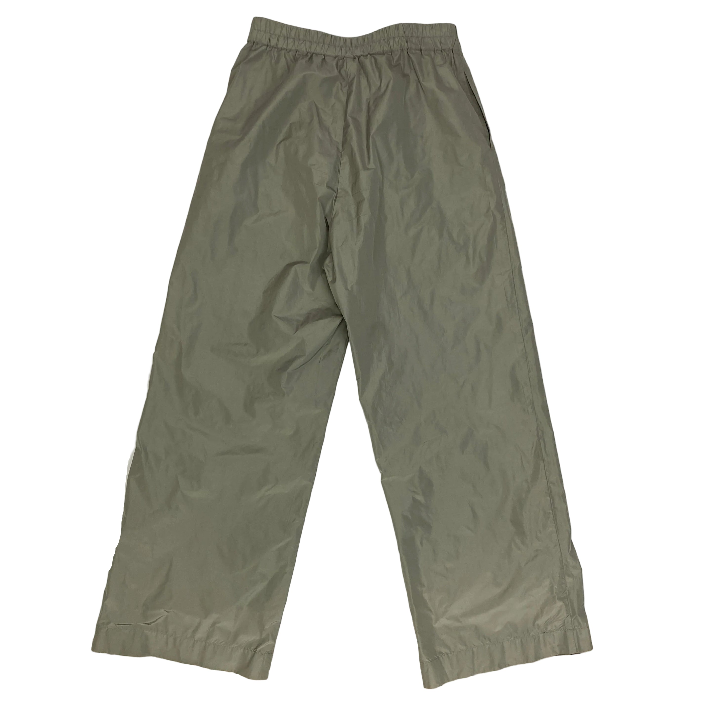 Katharina Hovman £350 Pearl Grey Taffeta Pants XS