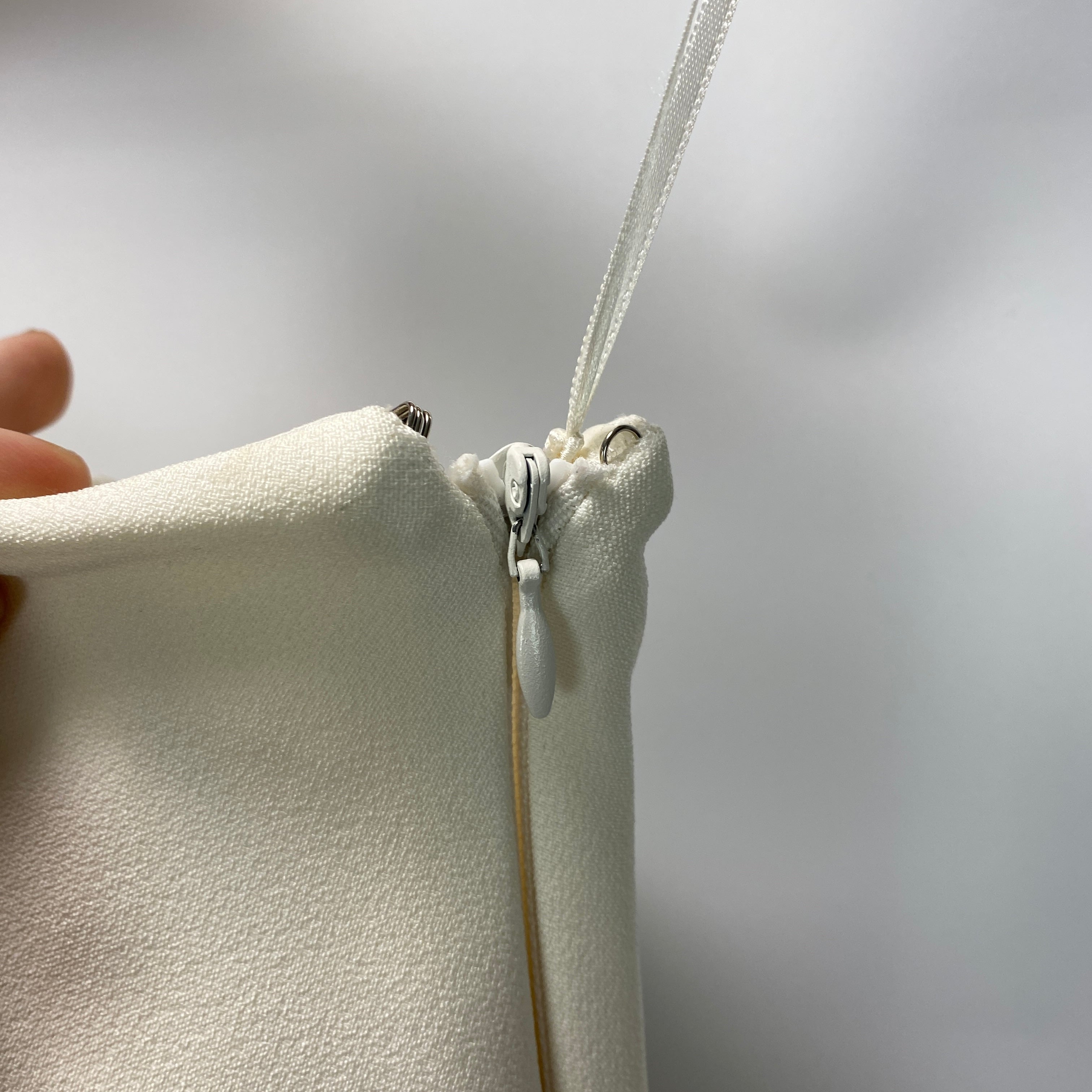 Safiyaa New £1440 Ivory Remi Draped Jumpsuit XS