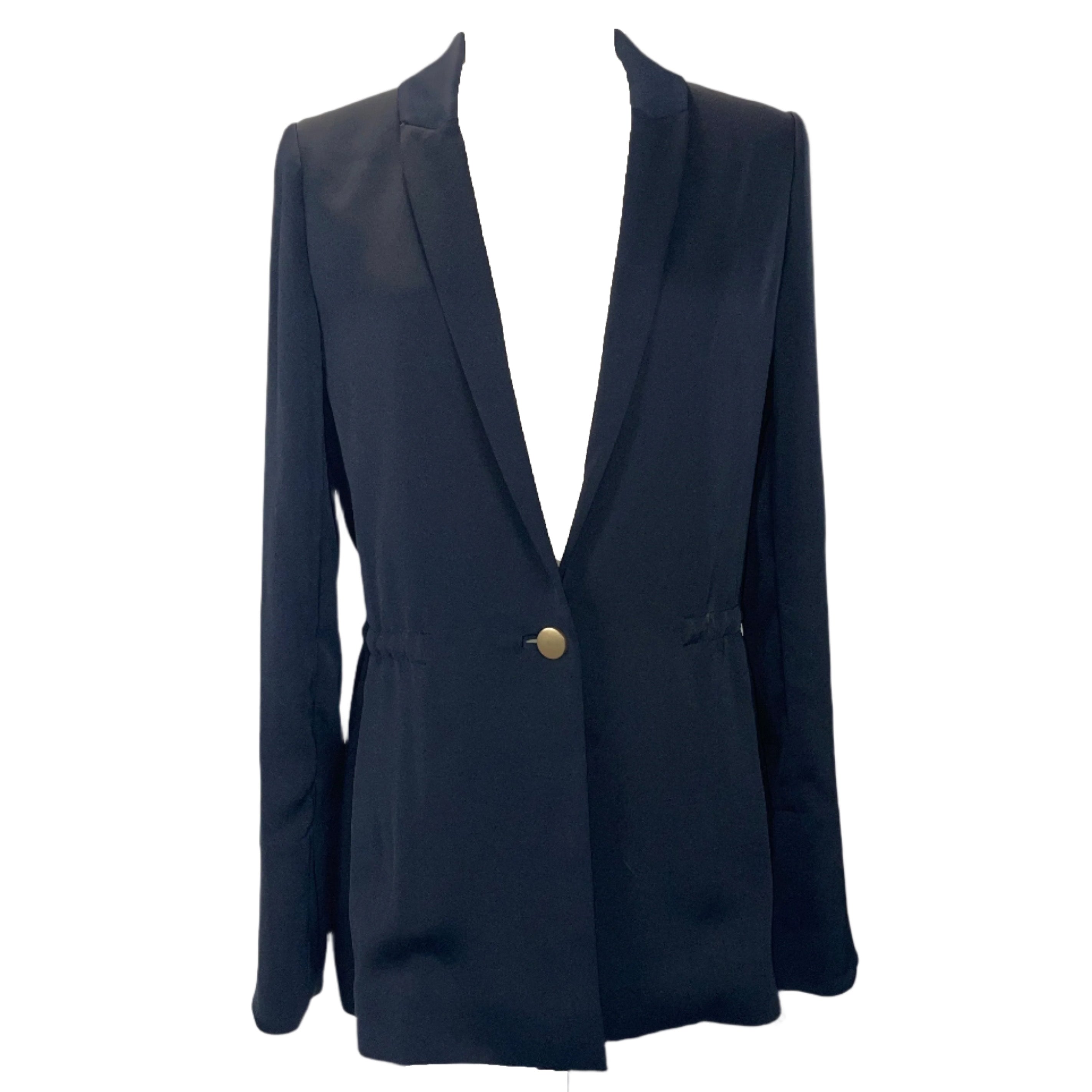 Me&Em Navy Drawstring Jacket XXS