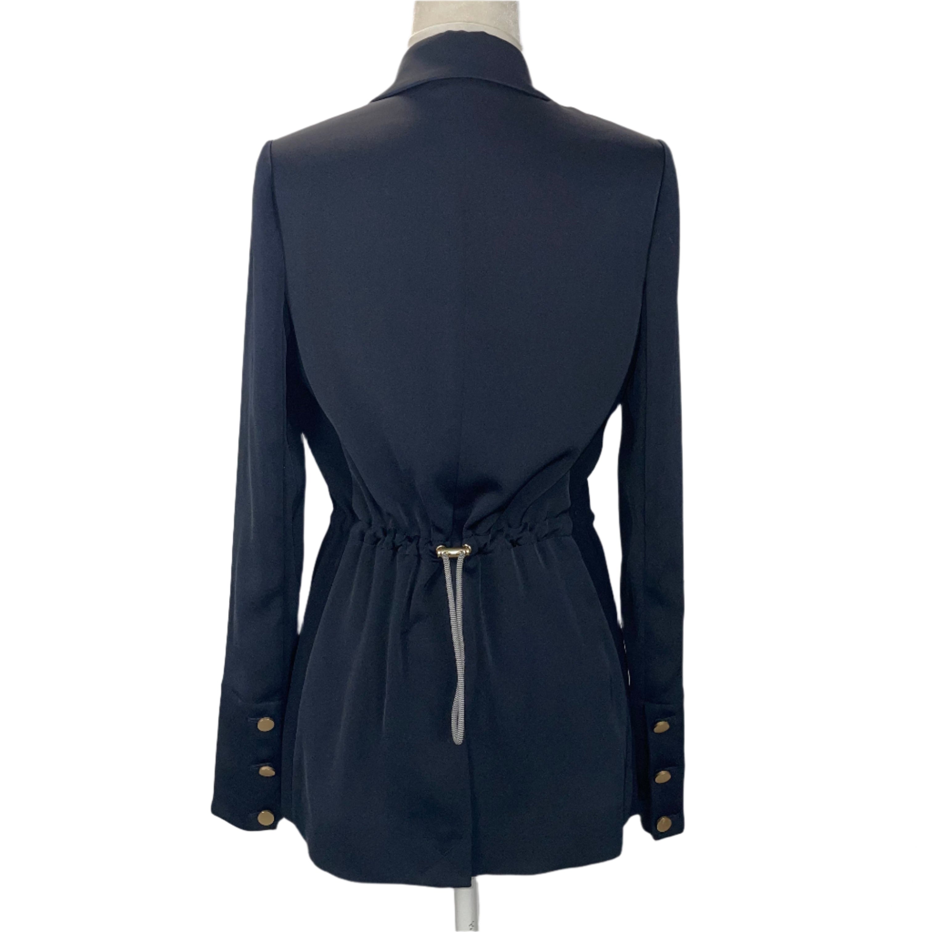 Me&Em Navy Drawstring Jacket XXS