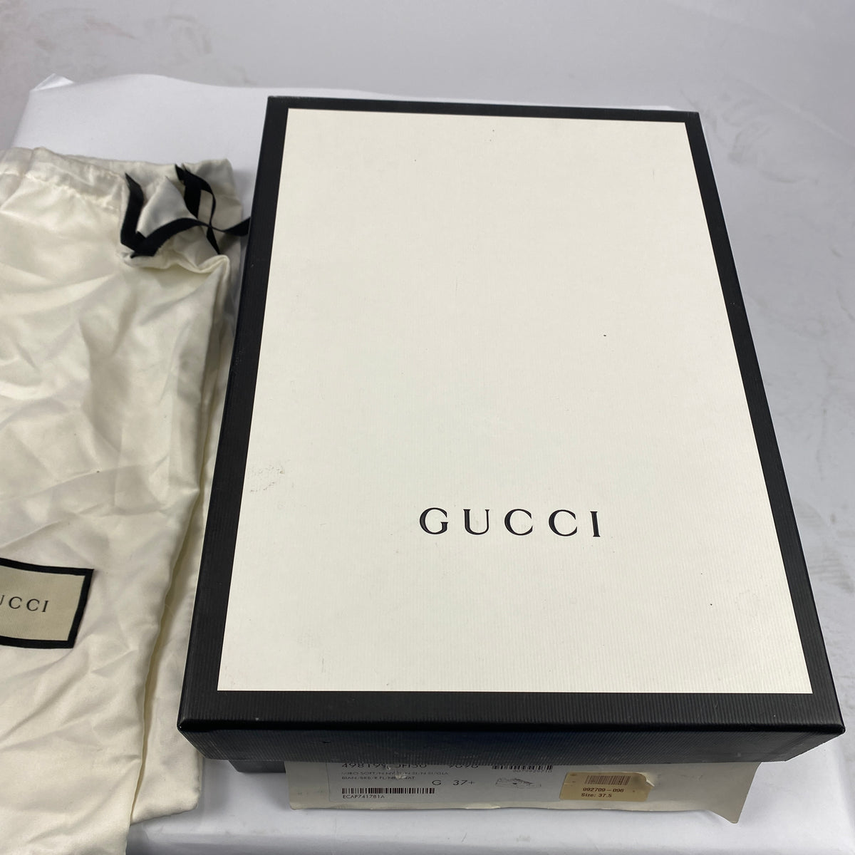 Gucci White Leather Ace Sheepskin Lined Trainers 37.5