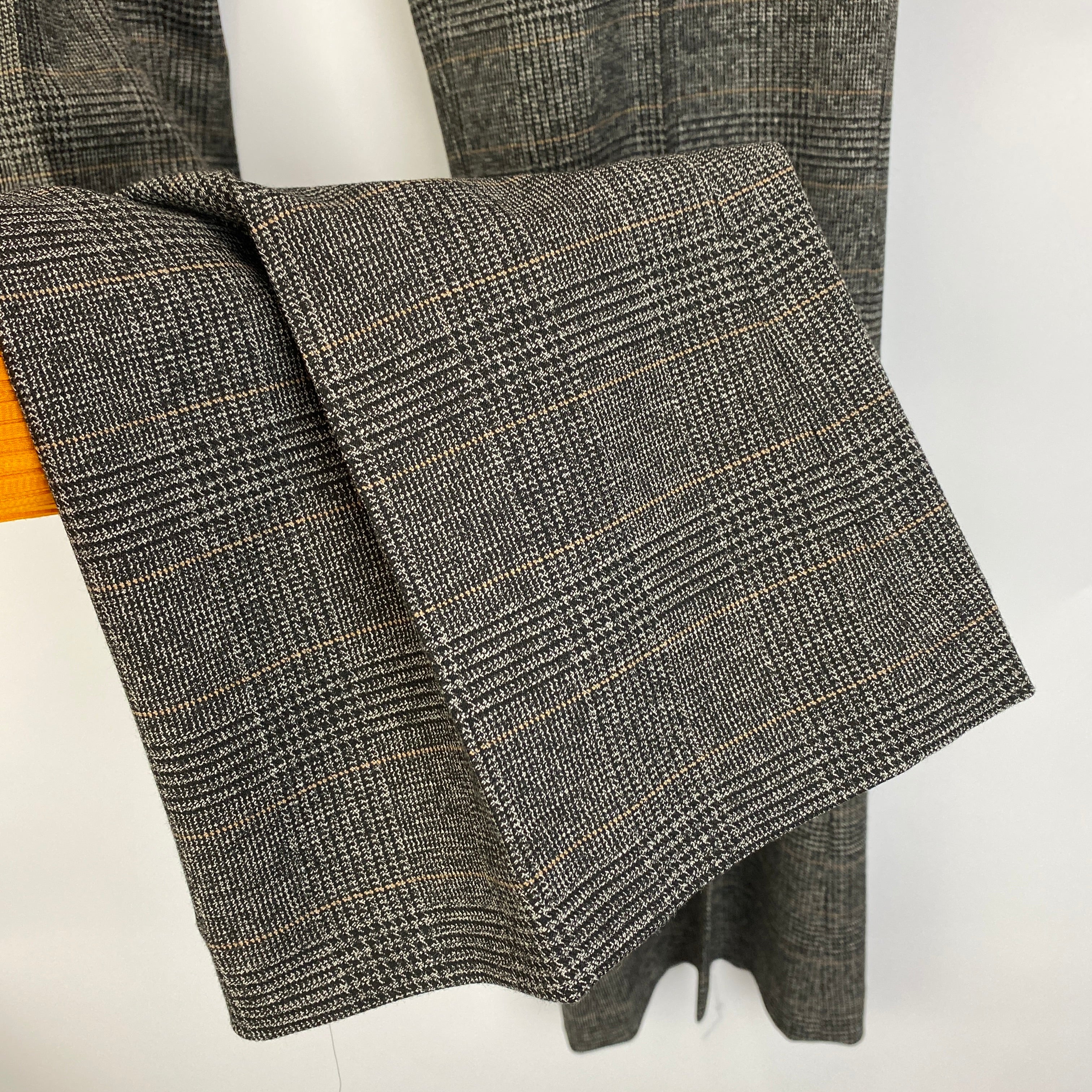 Zadig & Voltaire Grey POW Check Trousers S