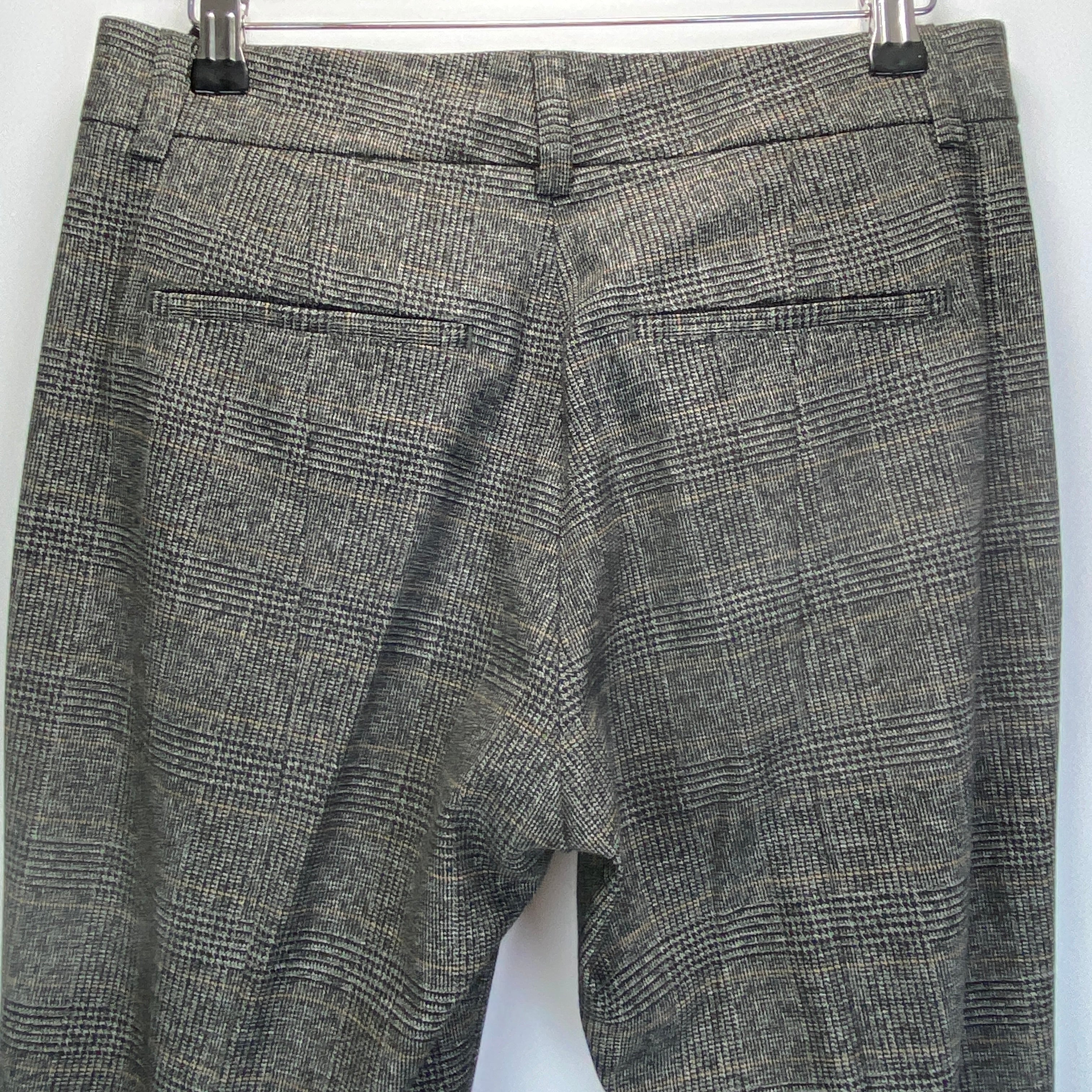 Zadig & Voltaire Grey POW Check Trousers S