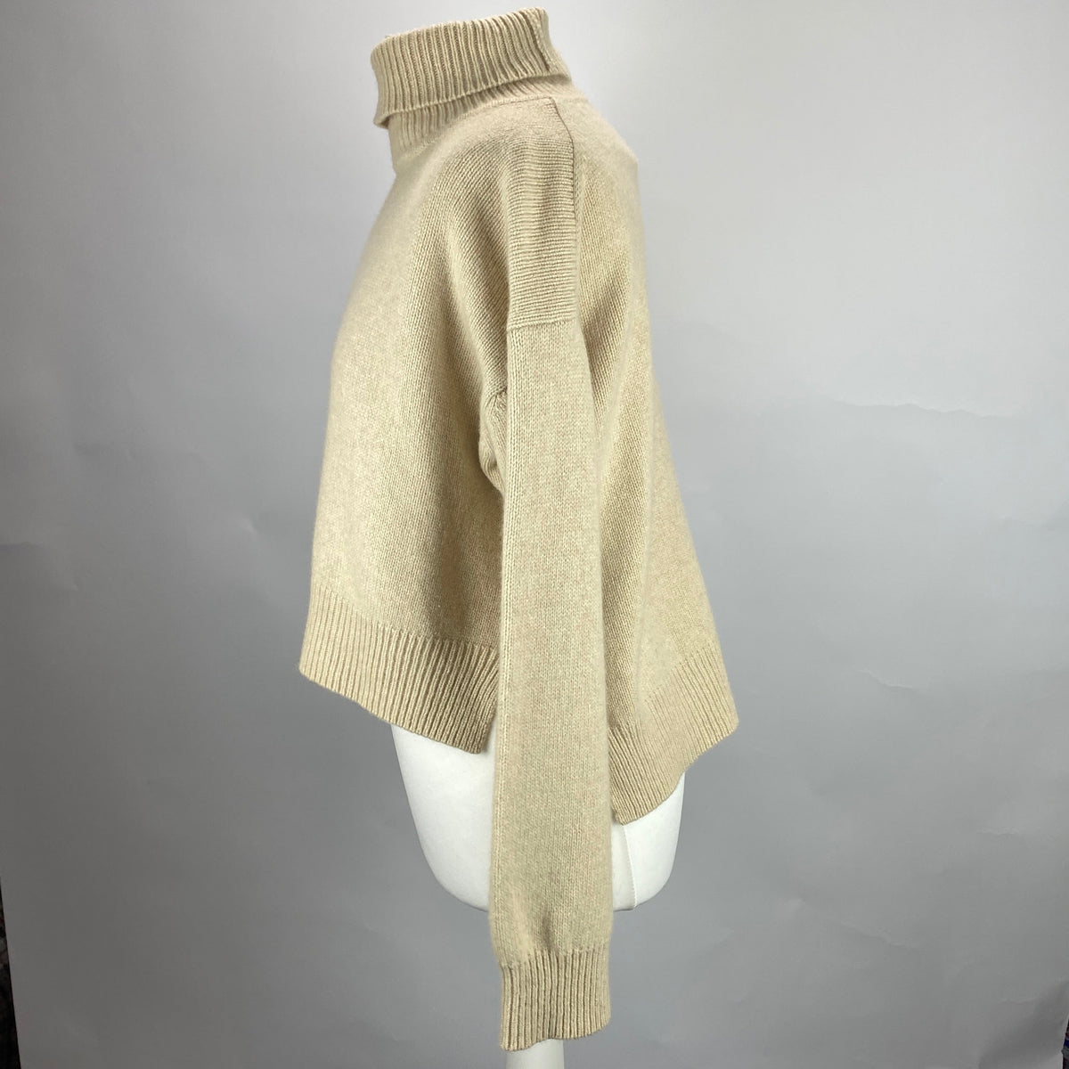 Rejina Pyo Deep Cream Cashmere Chunky Sweater S-L