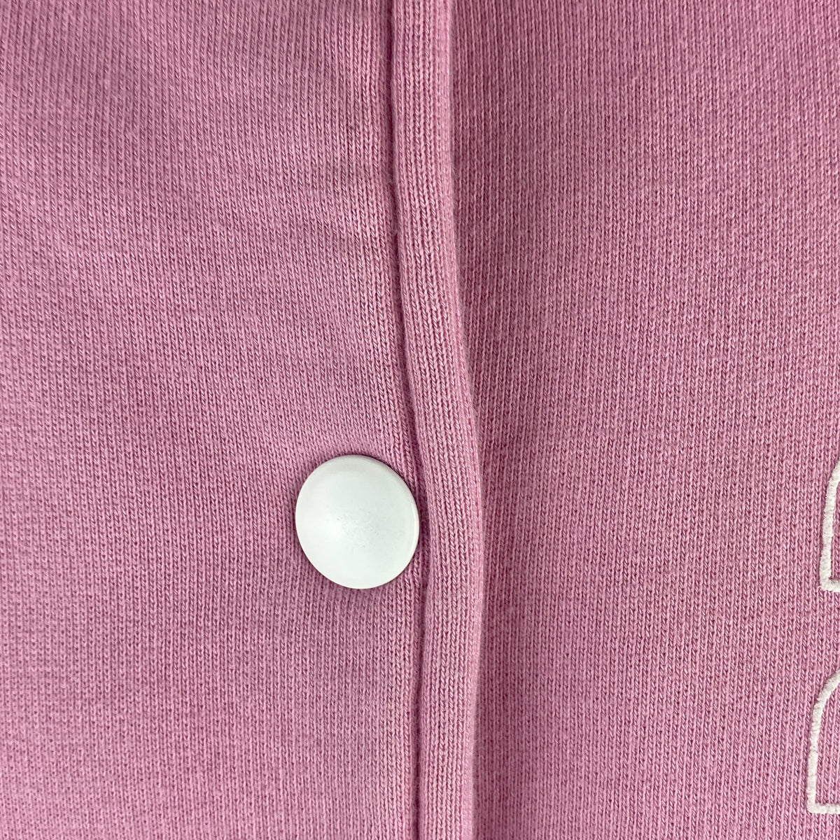 Miu Miu Baby Pink Padded Varsity Jacket XS