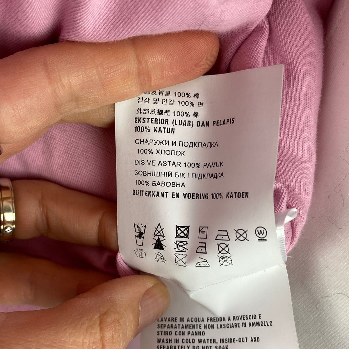 Miu Miu Baby Pink Padded Varsity Jacket XS