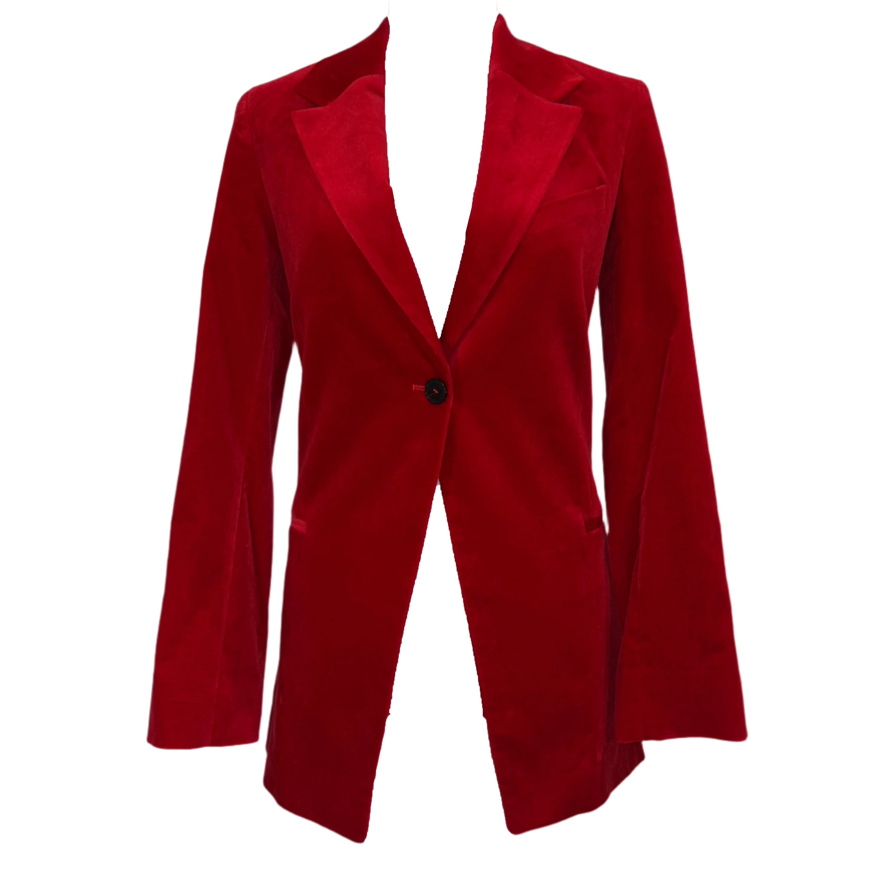 Frame £725 Garnet Cotton Velvet Jacket XXS/XS