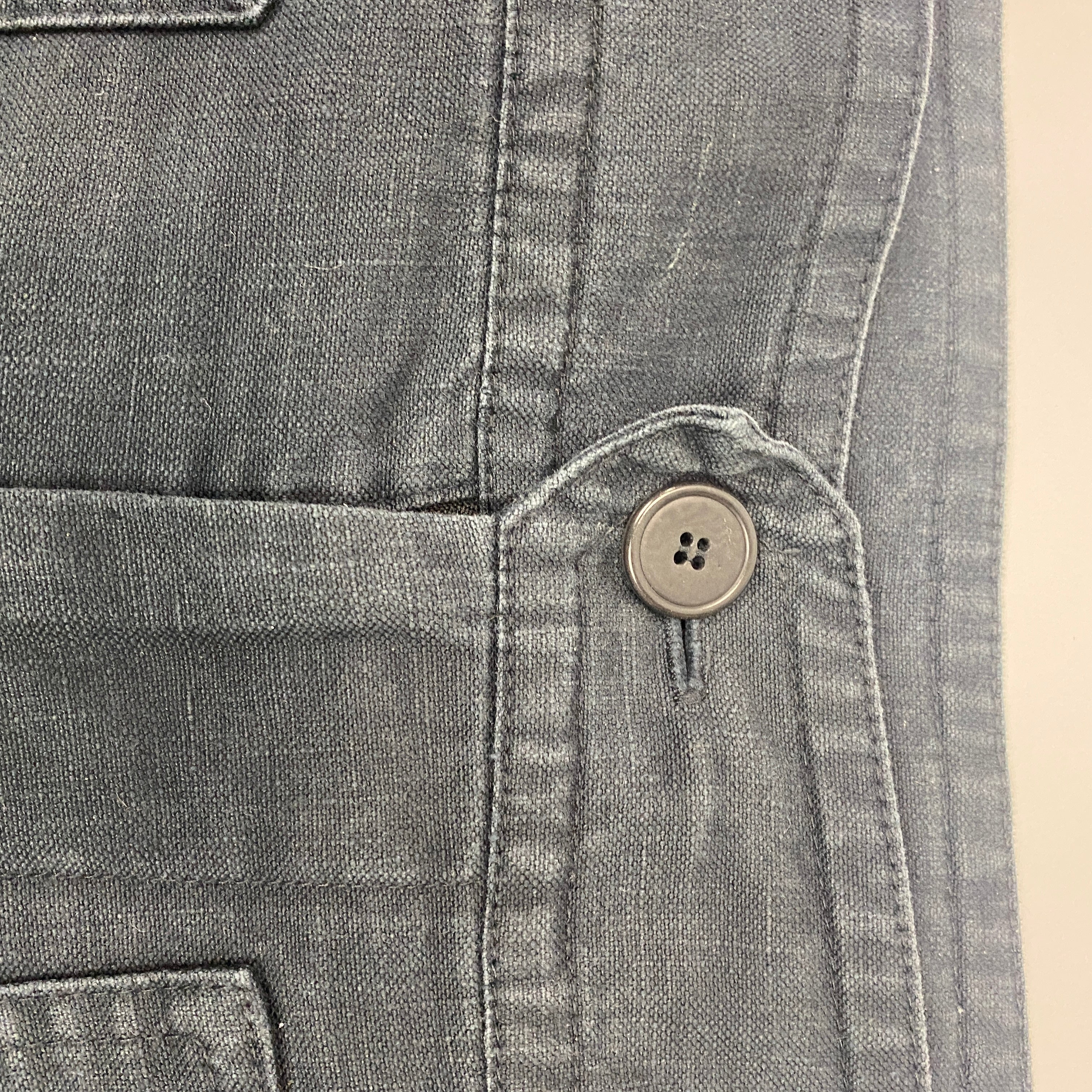 Isabel Marant Etoile Grey Cotton Crop Utility Pants S