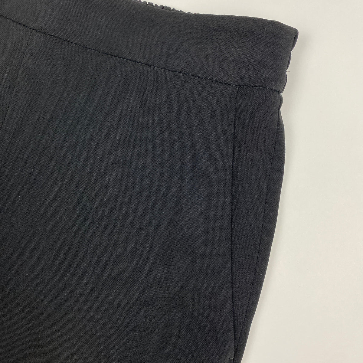 Stella McCartney Black Crepe Luxe Jogging Pants XXS